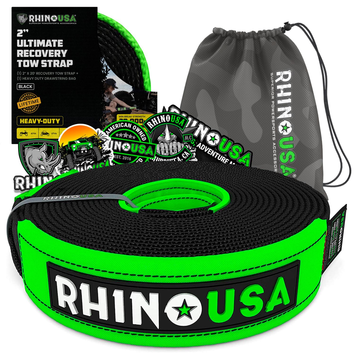 Rhino USA  Ratchet Tie Down Strap Kit RNO-TOWSTRAP220 for Hyundai