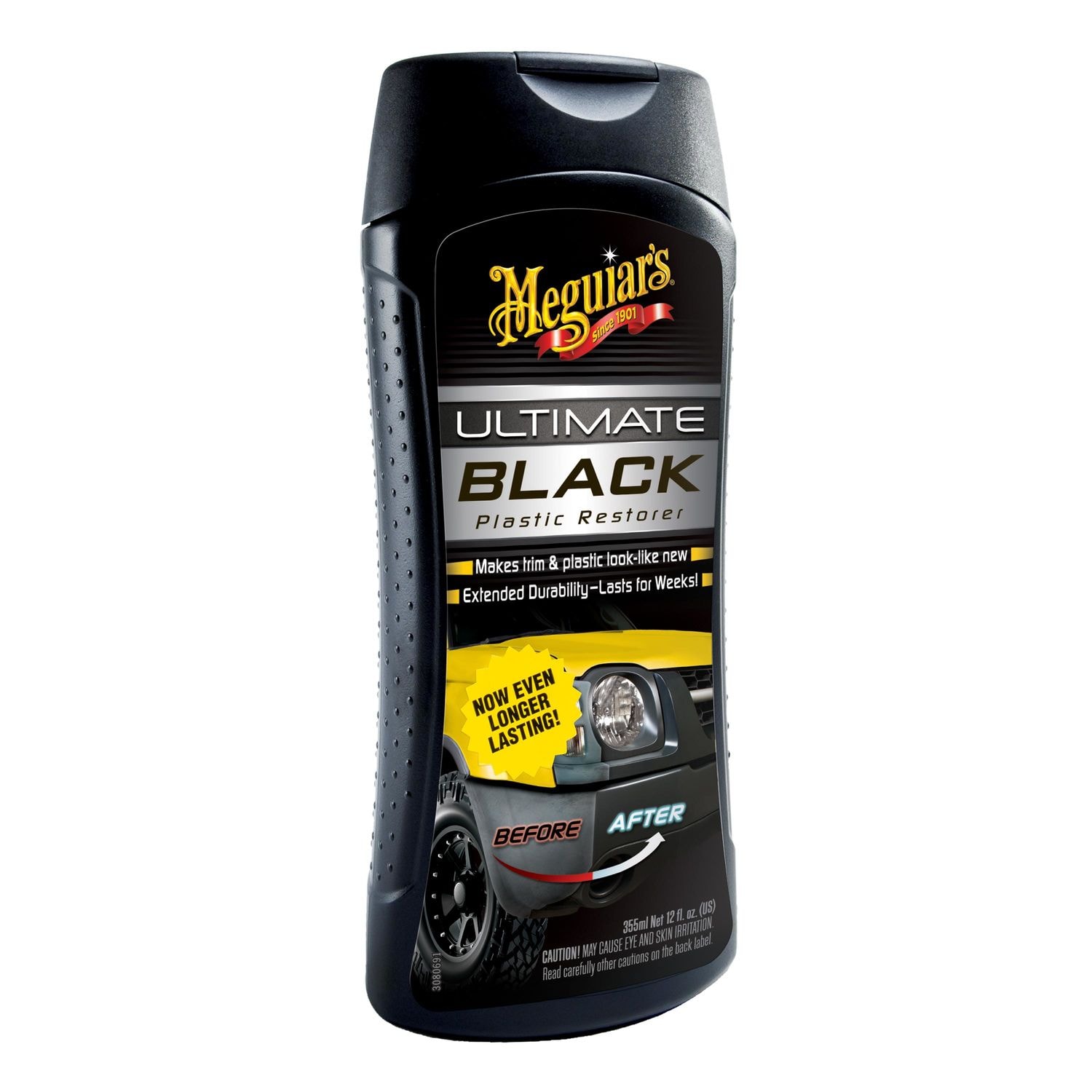 Meguiar's Ultimate Black Plastic Restorer Liquid 12oz | AutoZone