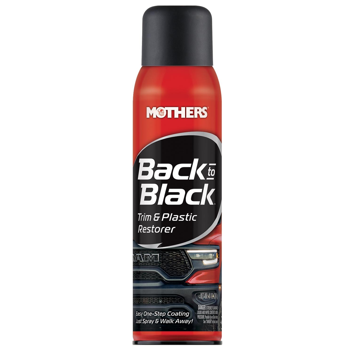 Mothers Back to Black Trim and Plastic Restorer Spray 10oz | AutoZone