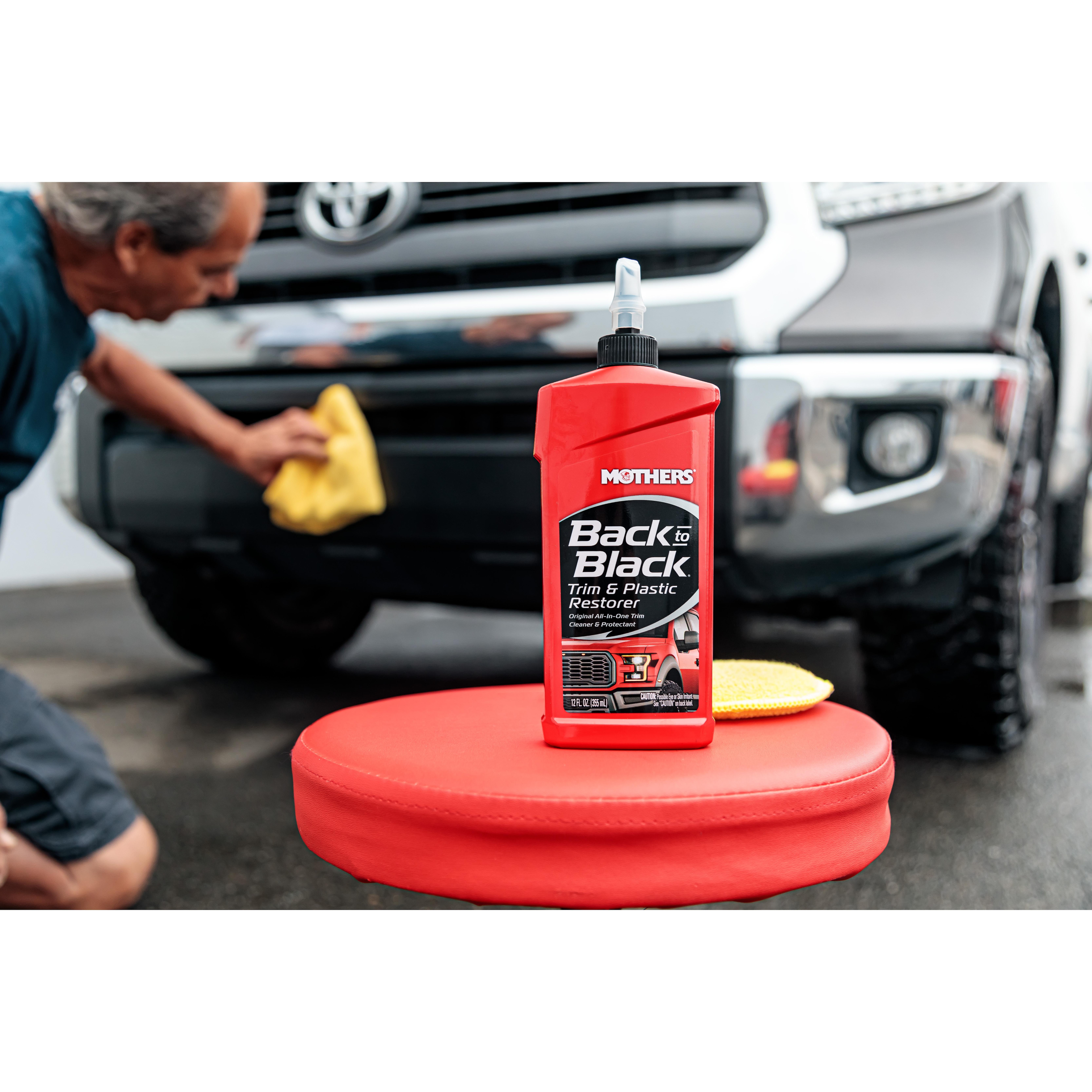Mothers Back to Black Liquid Trim and Plastic Restorer 12oz | AutoZone