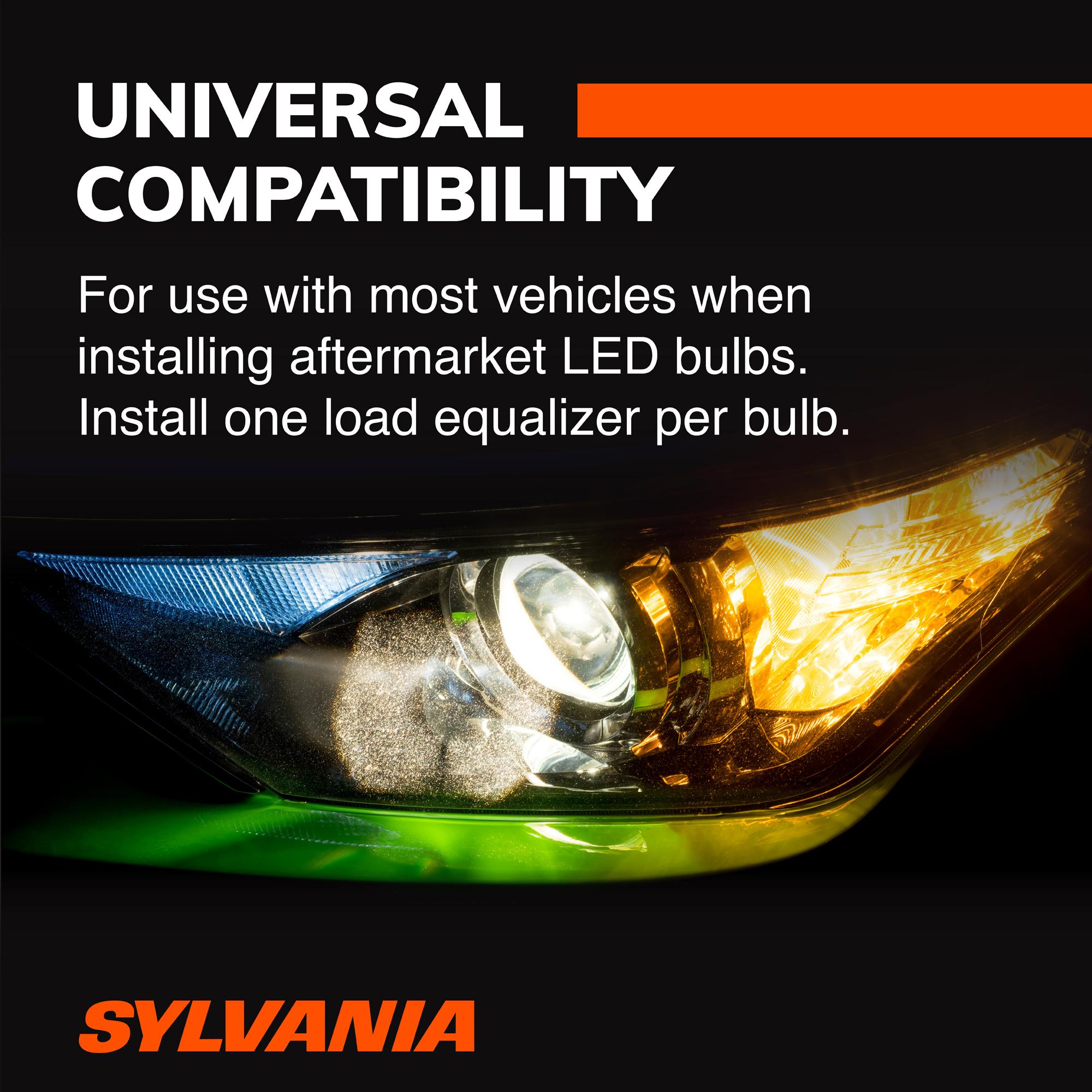 Sylvania LED Load Equalizer Resistor (7443) - Fix Hyper Flash For Rear Turn Signals