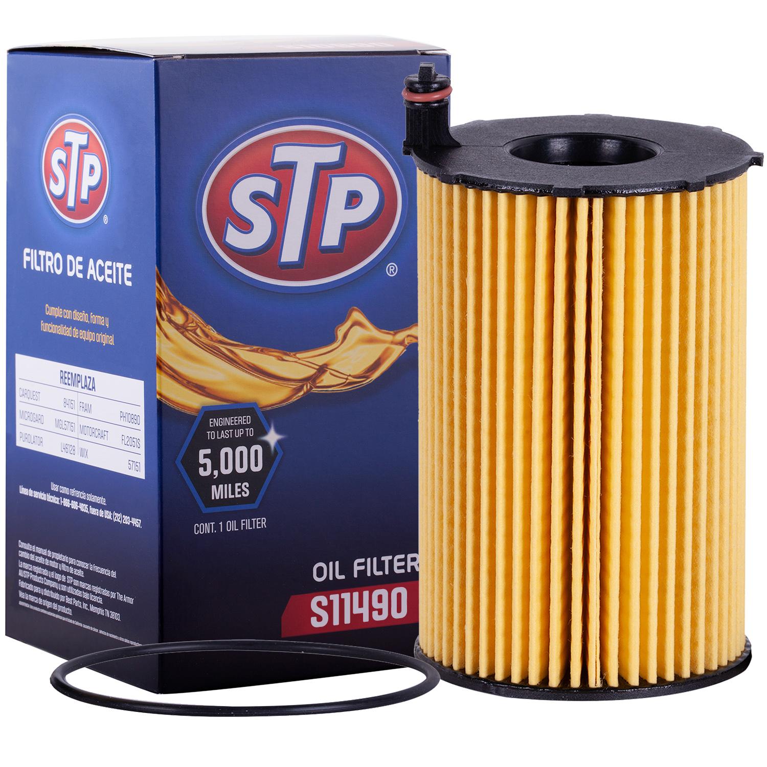 Engine Oil Life Accessory STP Engine Oil Filter Element S11490 | AutoZone