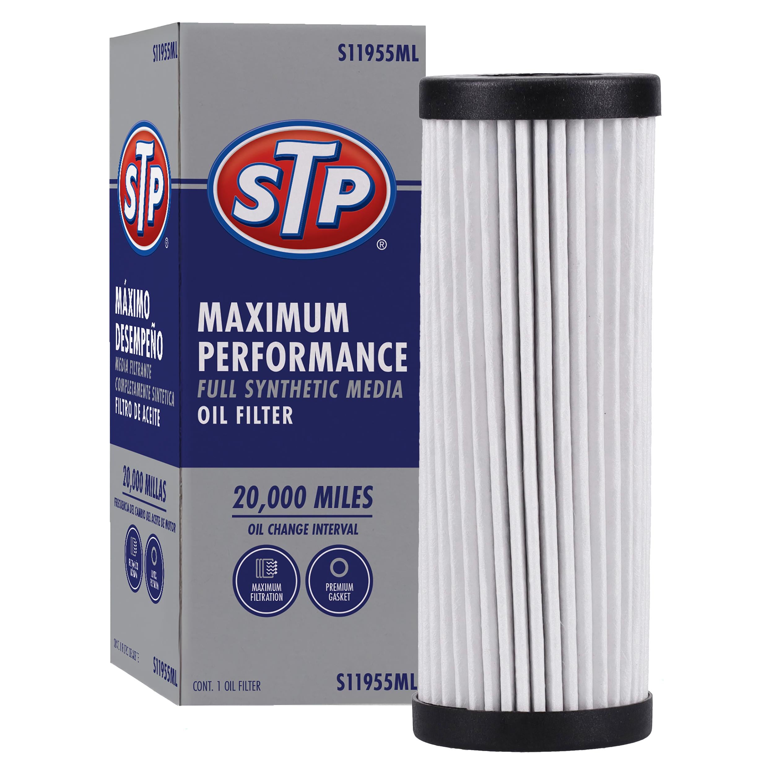 STP Maximum Performance Engine Oil Filter Element S11955ML for Ford Edge