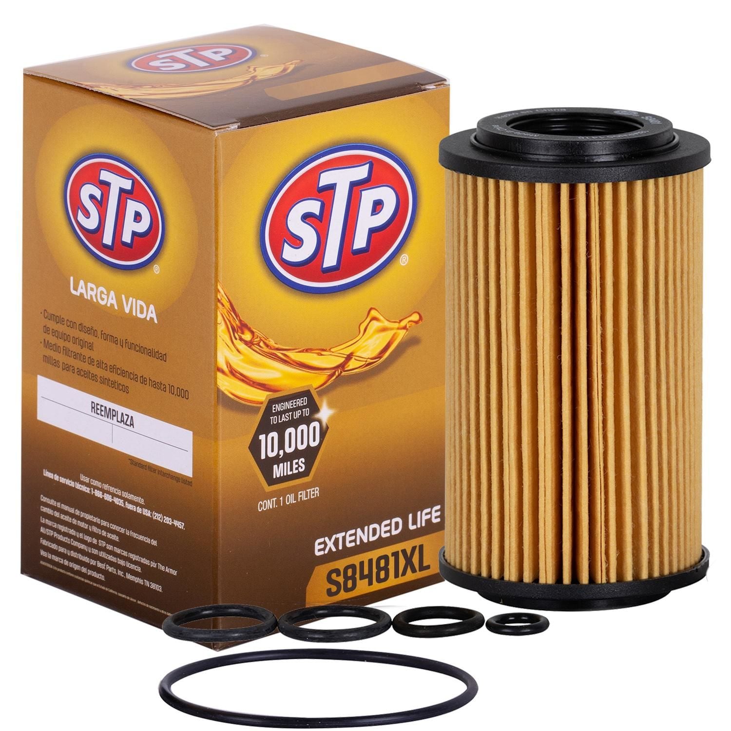 STP Extended Life Engine Oil Filter S8481XL for Freightliner