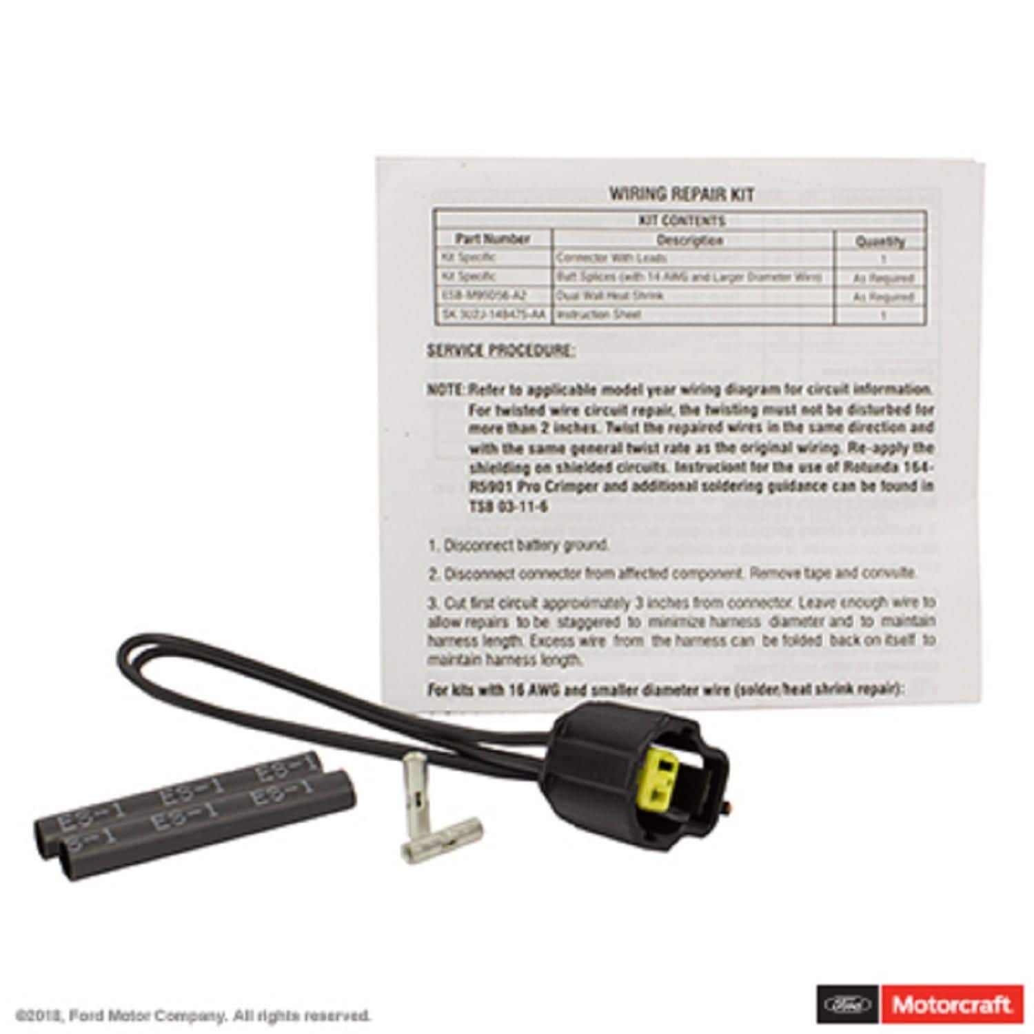 Motorcraft Electrical Wire Connector WPT-322 for Ford F-550 Super Duty