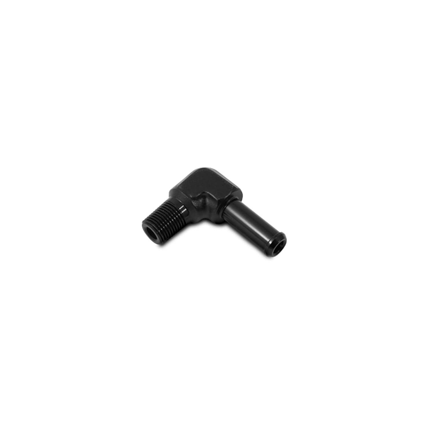 Vibrant Performance Male NPT to Hose Barb Adapter, 90 Degree; NPT