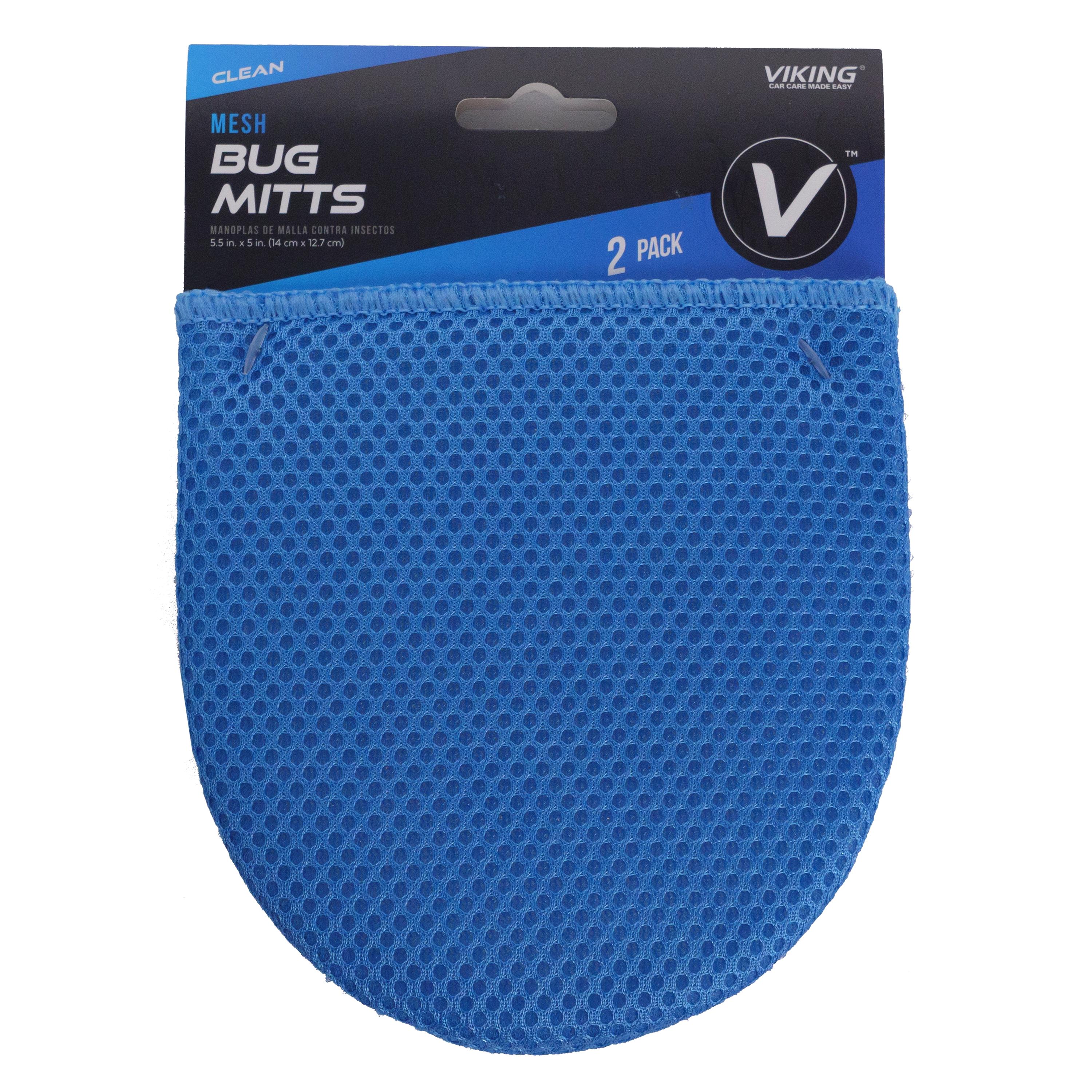 Viking Car Care Mesh Bug Mitts 5.5 in x 5 in, 2 Pack | AutoZone