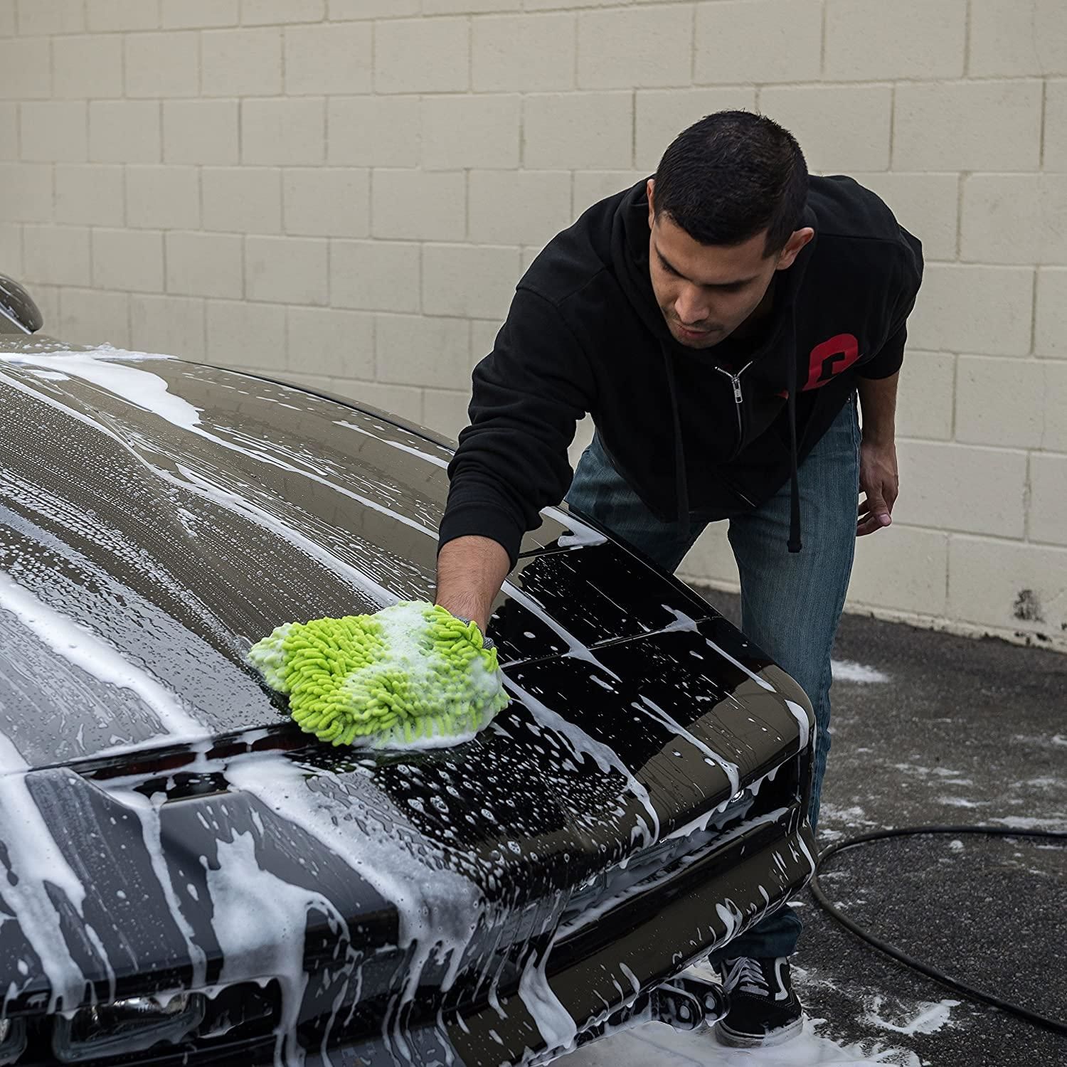 Chemical Guys Chenille Microfiber Wash Mitt | AutoZone