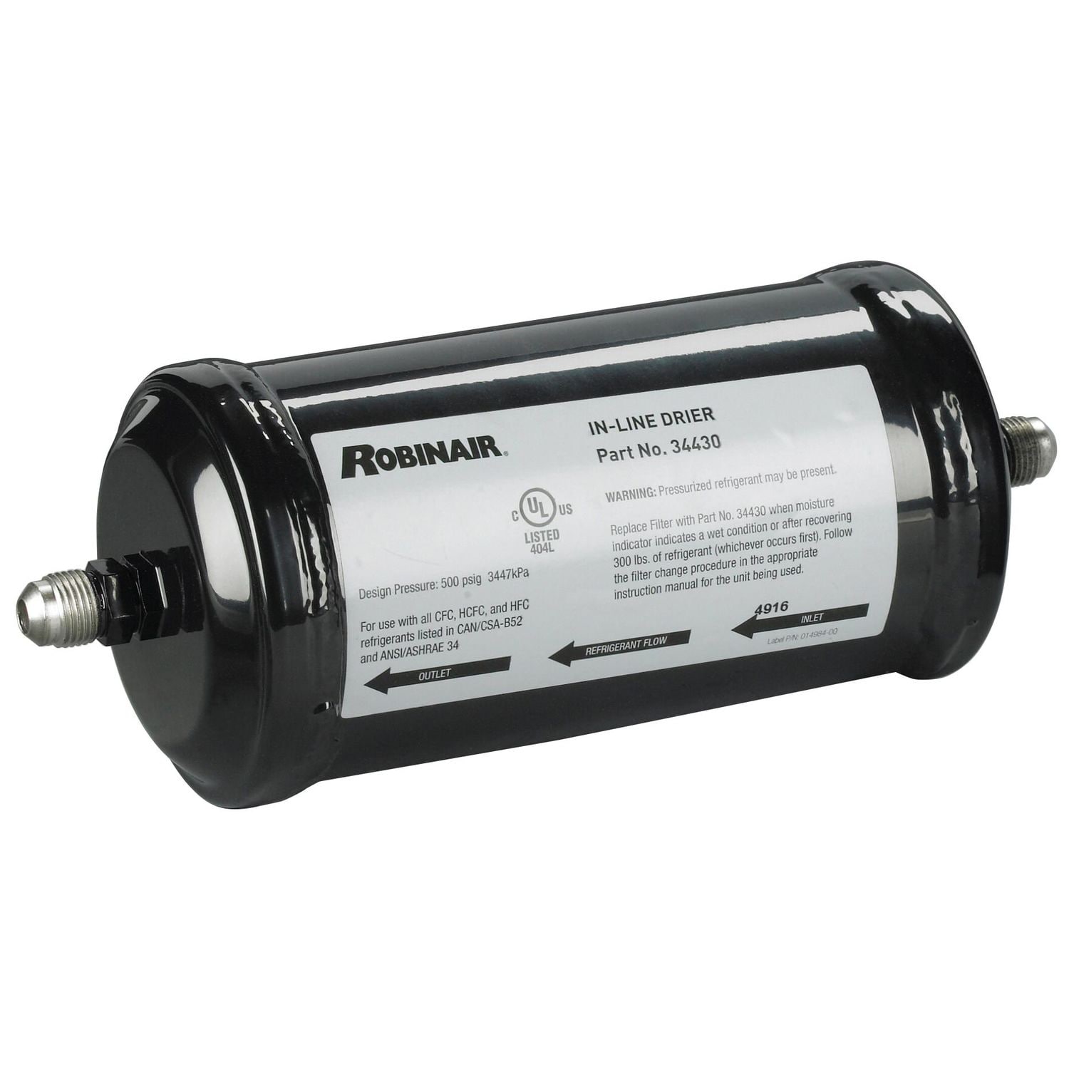 Robinair Quick Change Recycling Filter Drier | AutoZone