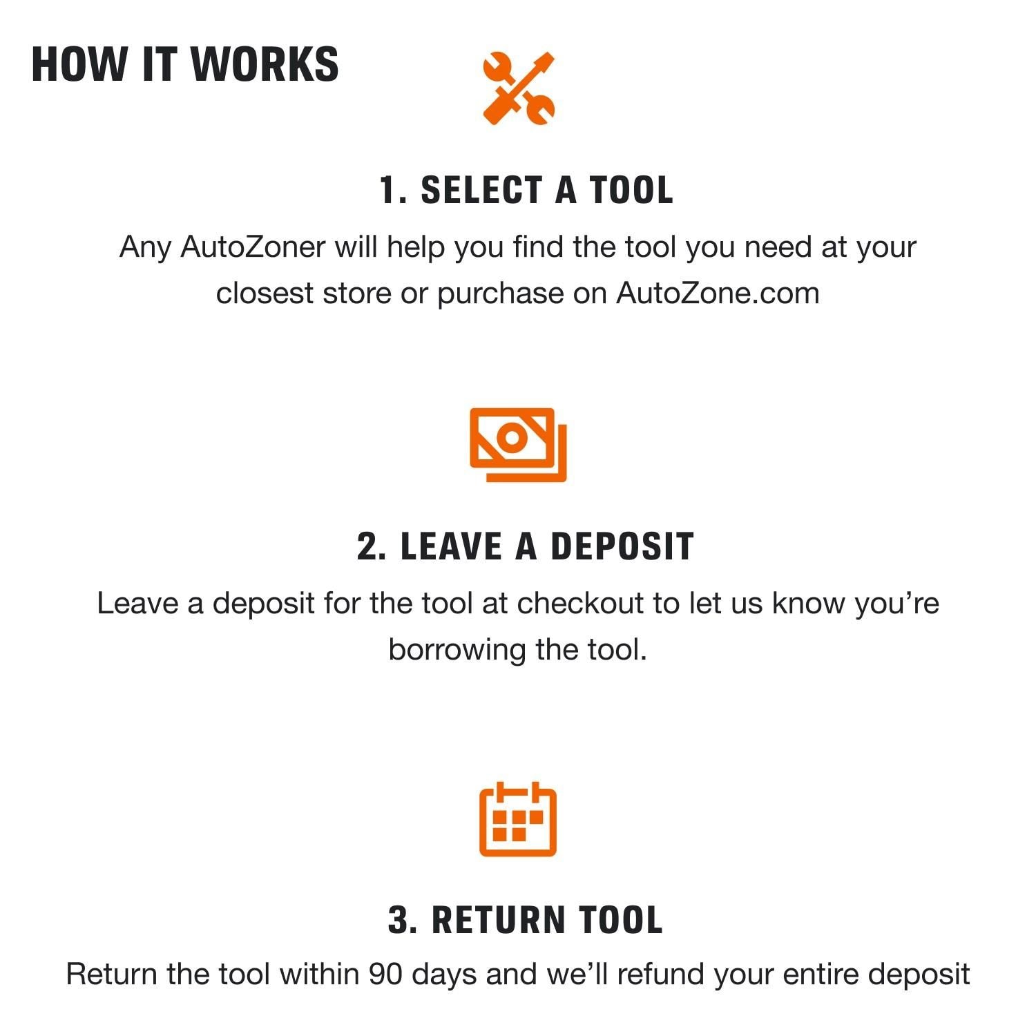 OEMTOOLS Fan Clutch Wrench Set 5 Piece