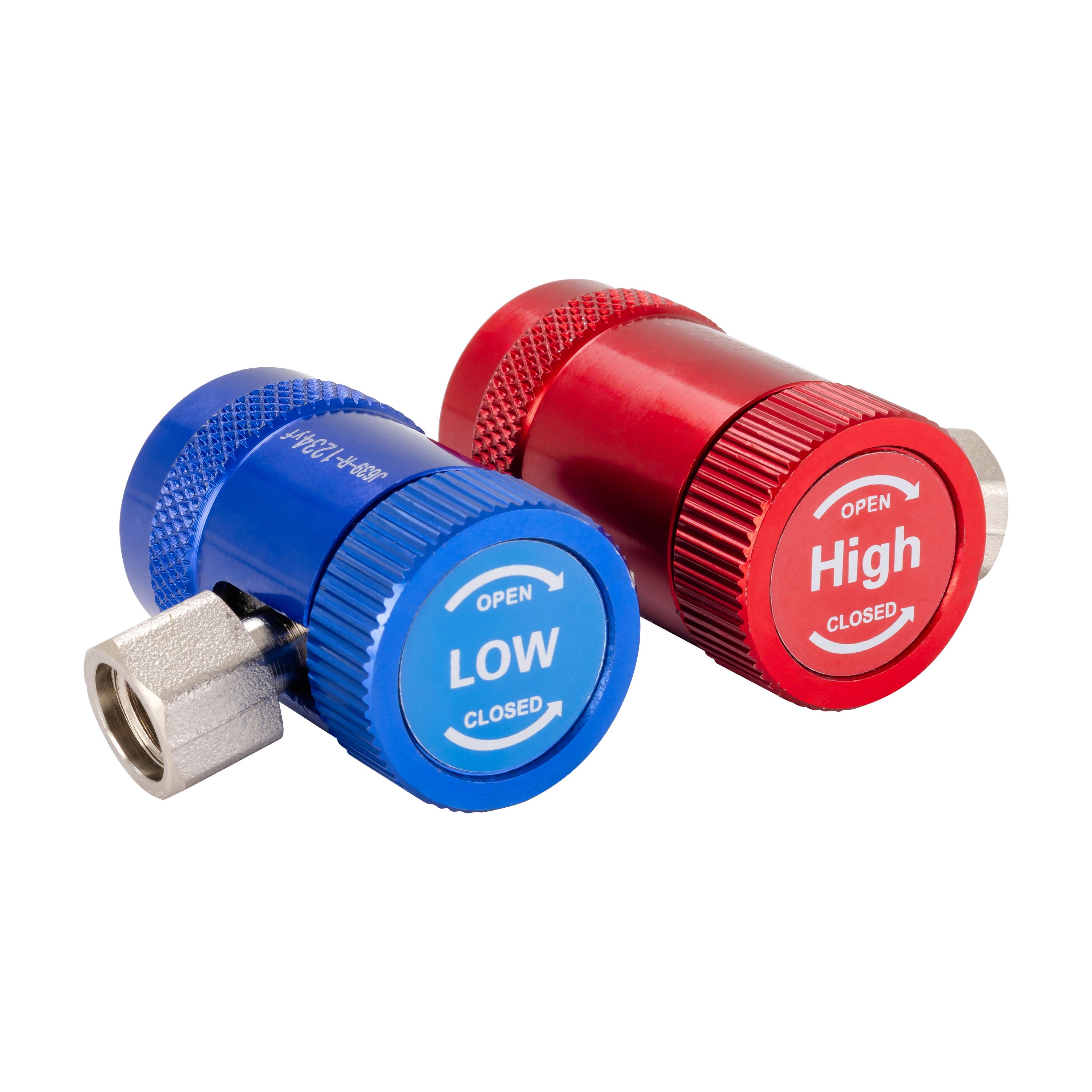 OEM Tools 1234yf Manual Coupler Set with 134a Hose and ACME