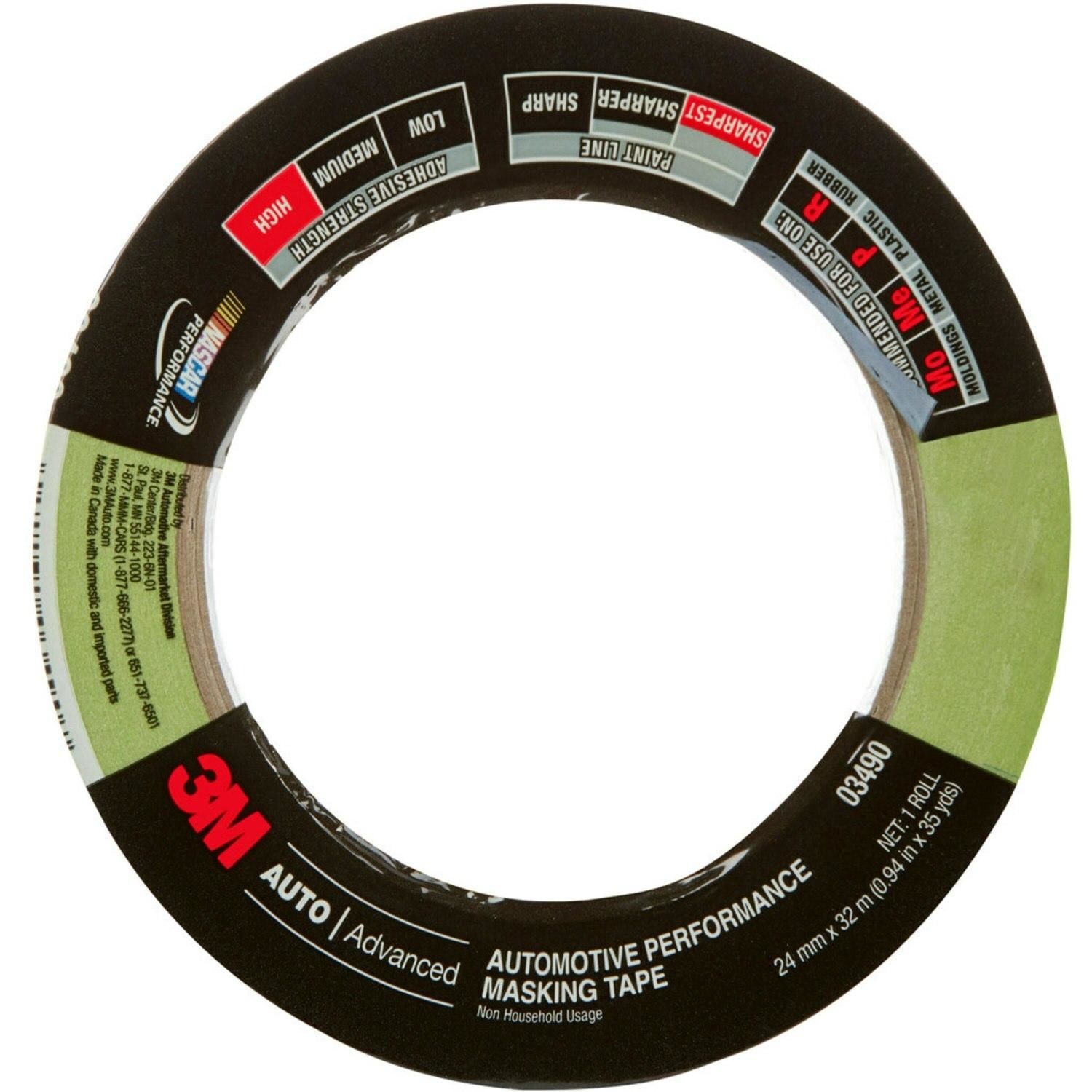 3M 24mm X 32m Masking Tape | AutoZone