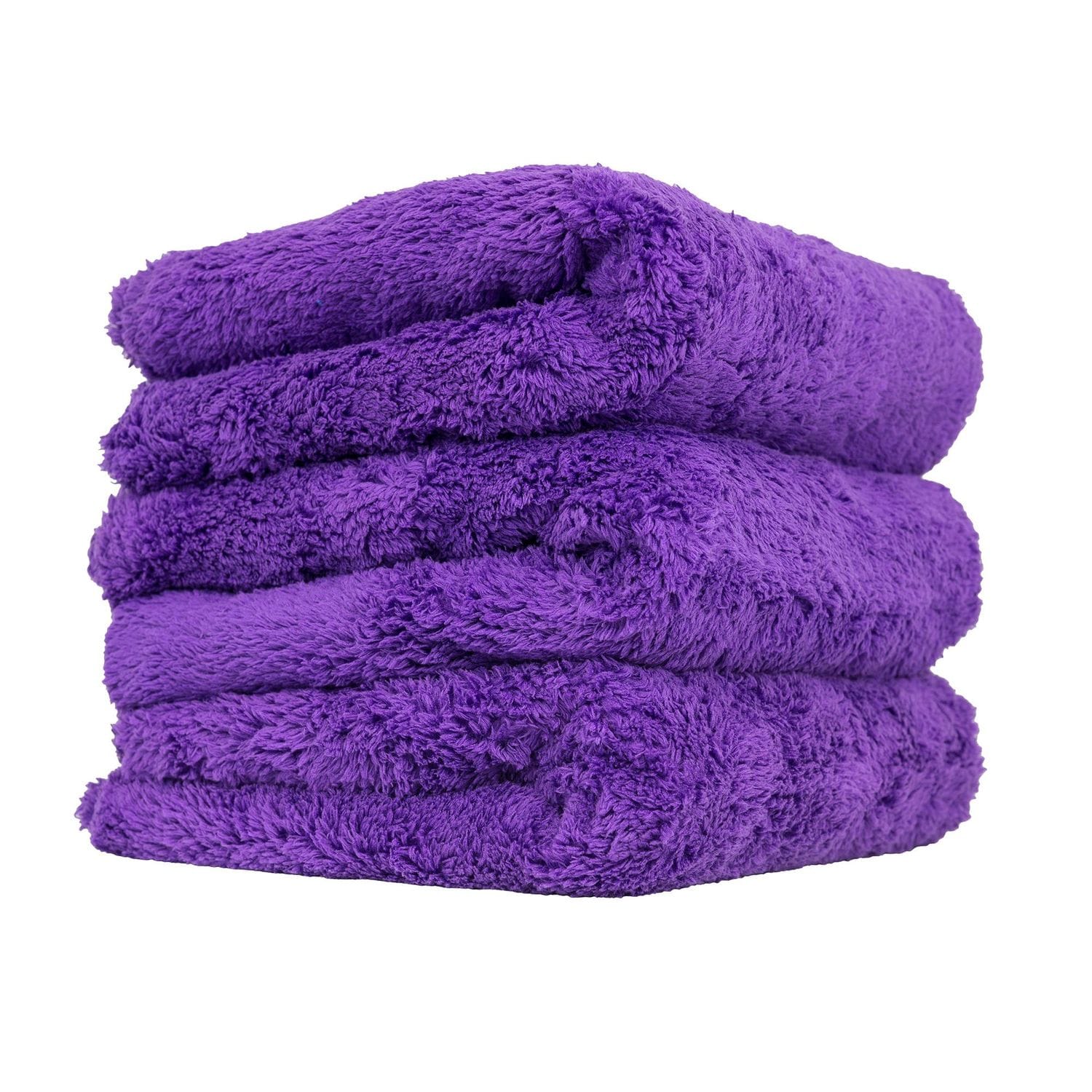 Chemical Guys Happy Ending Edgeless Purple Microfiber Towels 3