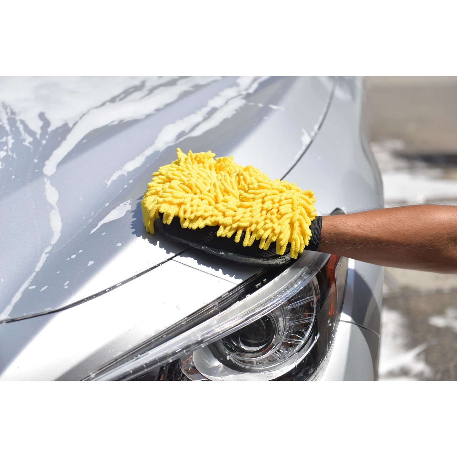 Chemical Guys Three-Way Premium Microfiber Wash Mitt | AutoZone