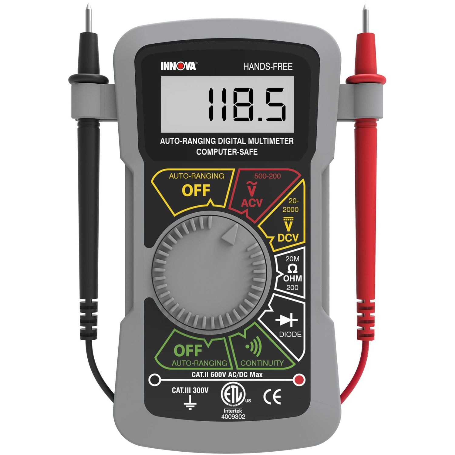 Innova Hands-Free Digital Multimeter | AutoZone