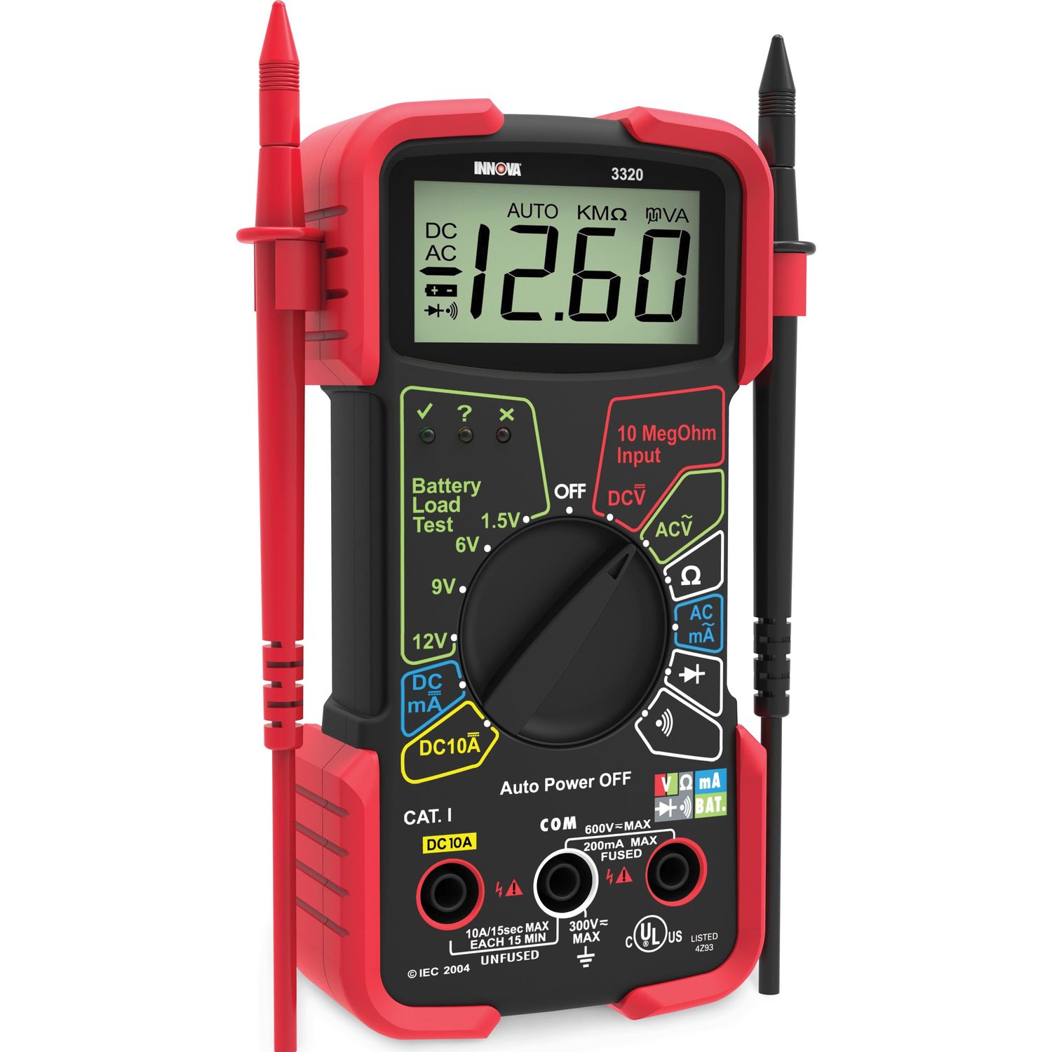 Innova Auto-Ranging Multimeter | AutoZone