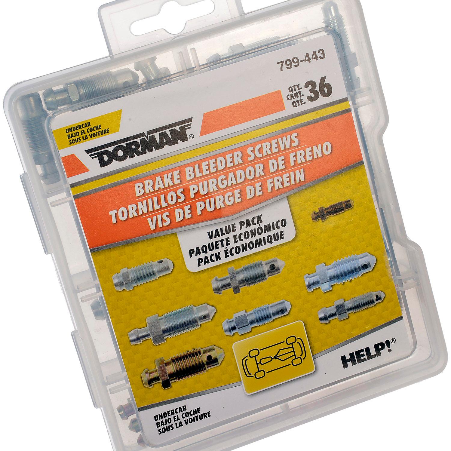 Dorman Brake Bleeder Screw Set 799-443 | AutoZone