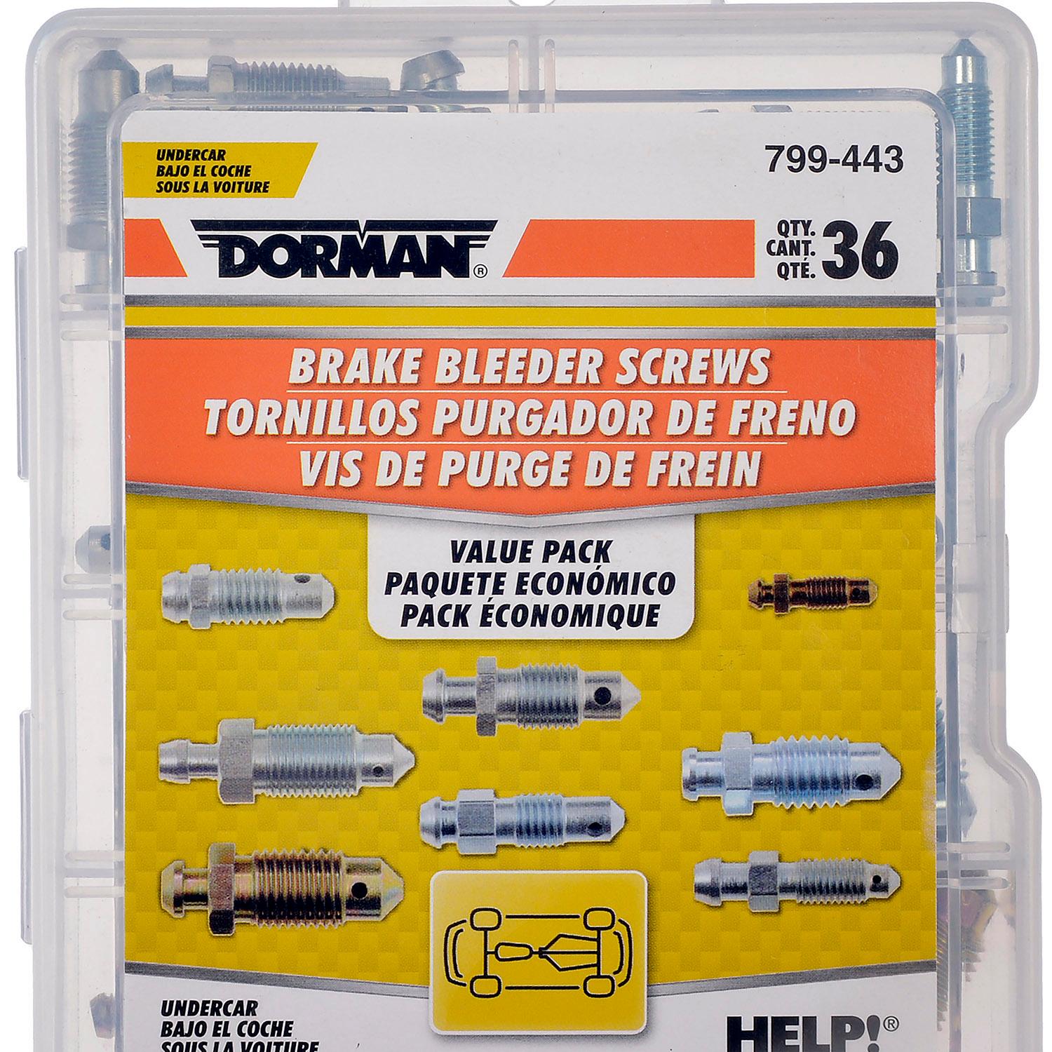 Dorman Brake Bleeder Screw Set 799-443 | AutoZone