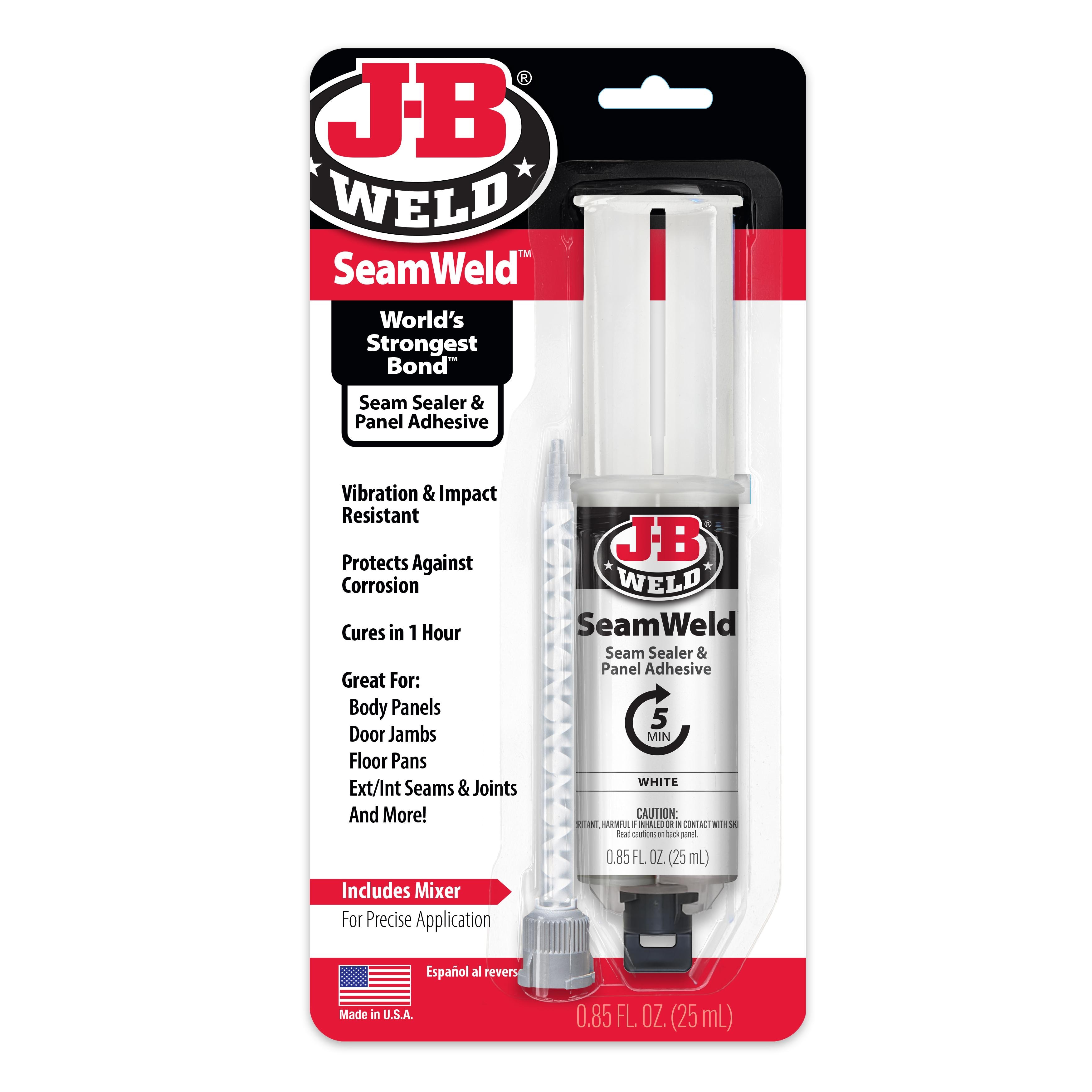 J-B Weld SeamWeld Seam Sealer and Panel Adhesive Syringe | AutoZone
