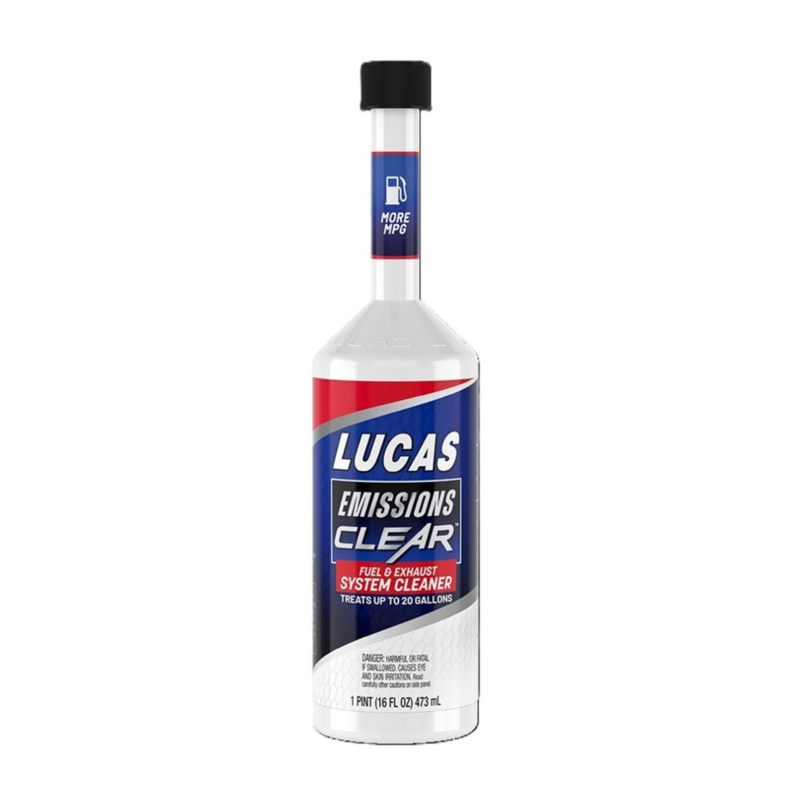 LUCAS Emissions System Cleaner 16oz 10715 | AutoZone