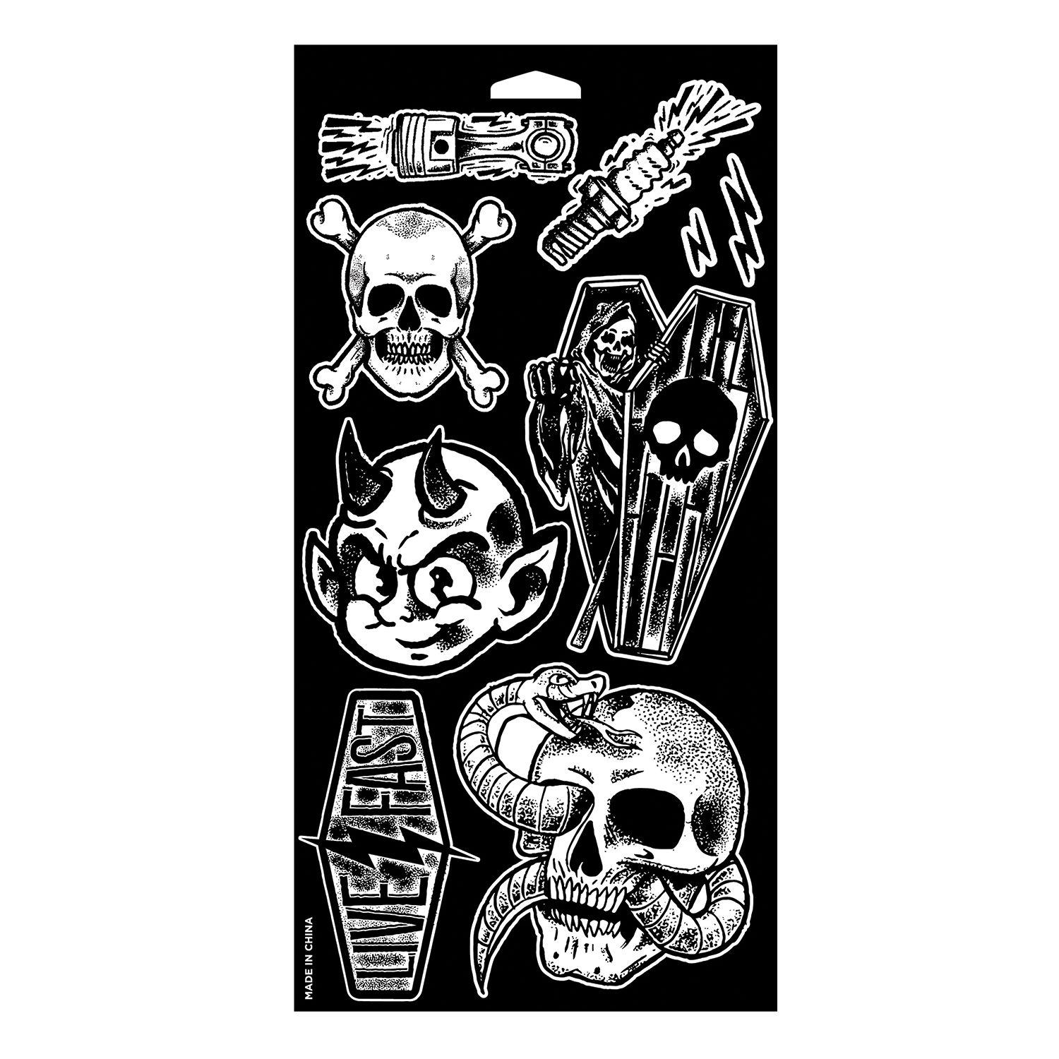Lethal Threat Back Glass Decal SB37777 | AutoZone