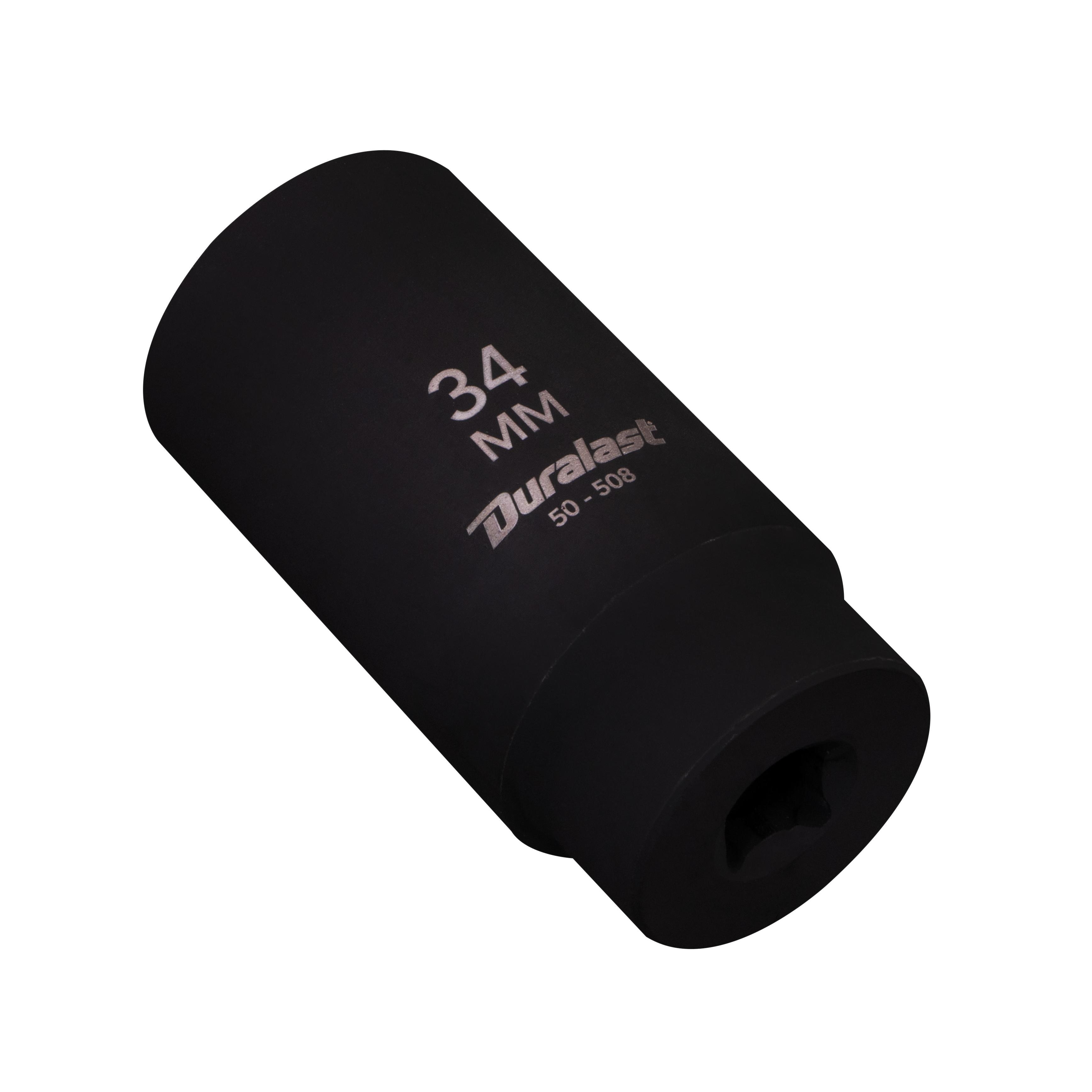 Duralast 34mm 12 Point Axle Nut Socket | AutoZone