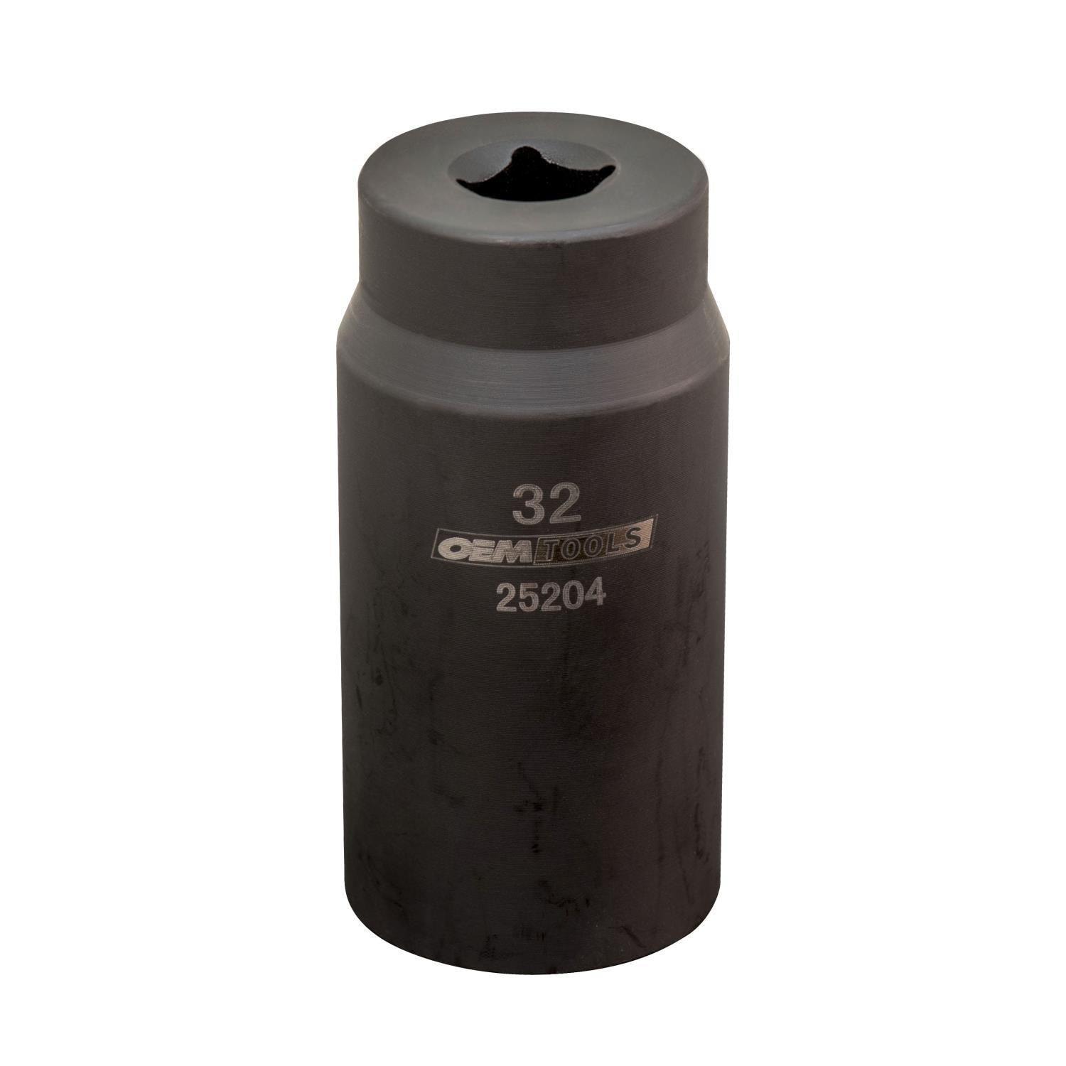 Great Neck 1/2in Drive 32mm 6 Point Axle/Spindle Nut Socket | AutoZone