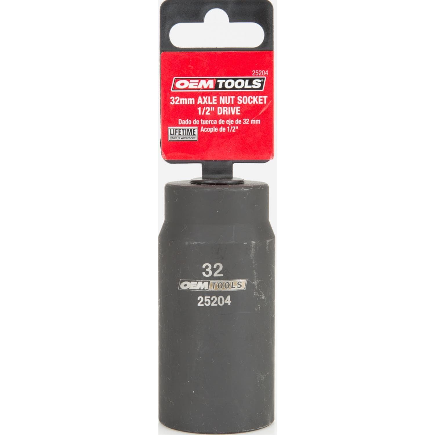 Great Neck 1/2in Drive 32mm 6 Point Axle/Spindle Nut Socket | AutoZone