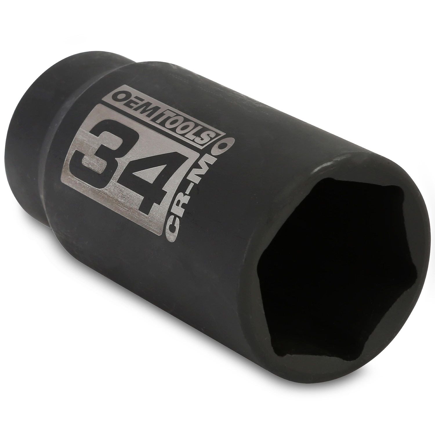 OEMTOOLS 1/2in Drive 34mm 6 Point Axle/Spindle Nut Socket | AutoZone