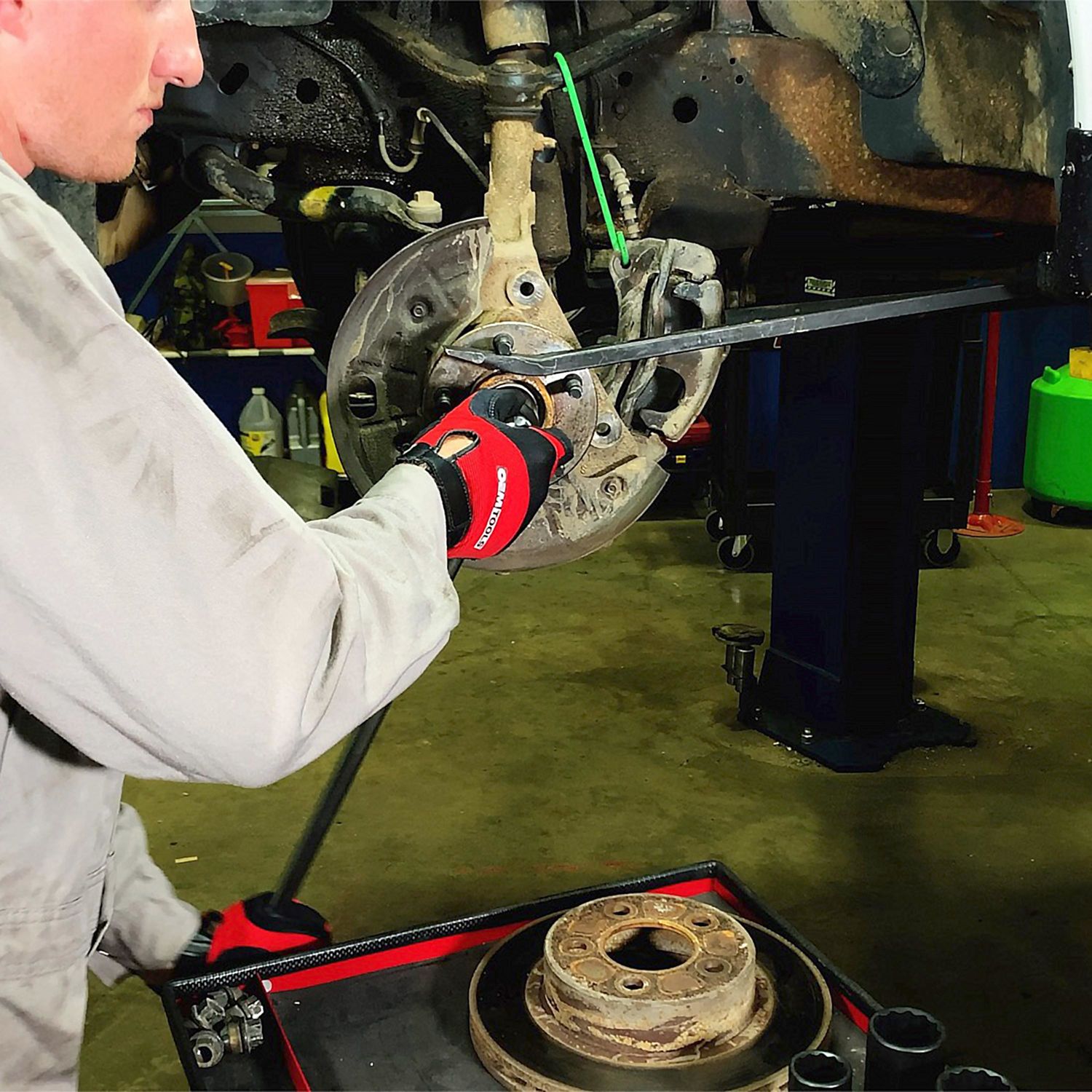 OEMTOOLS 1/2in Drive 12 Point Axle/Spindle/Nut Socket Set 8 Piece