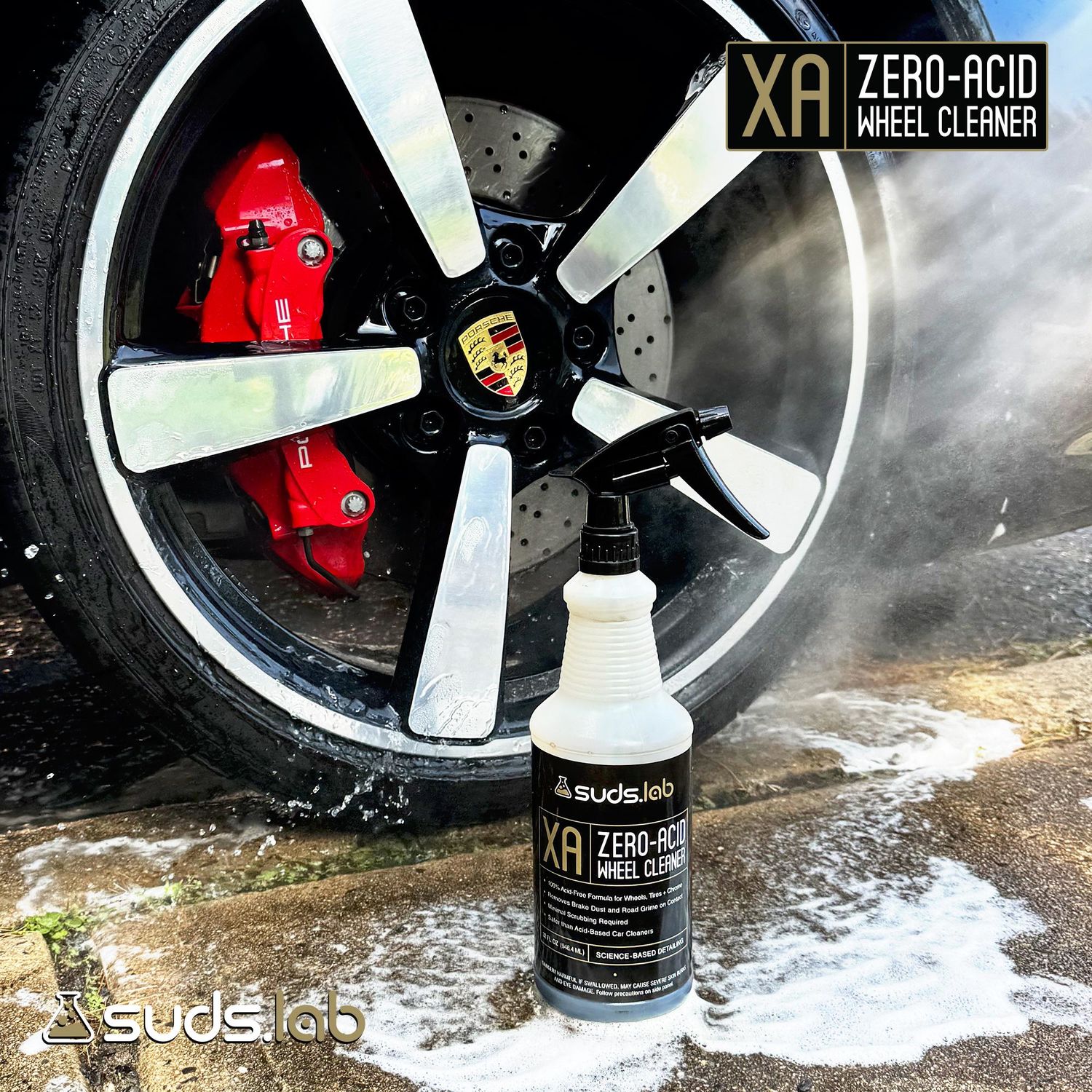 suds.lab XA Zero-Acid Wheel Cleaner 32 oz SL-WC001-200 | AutoZone