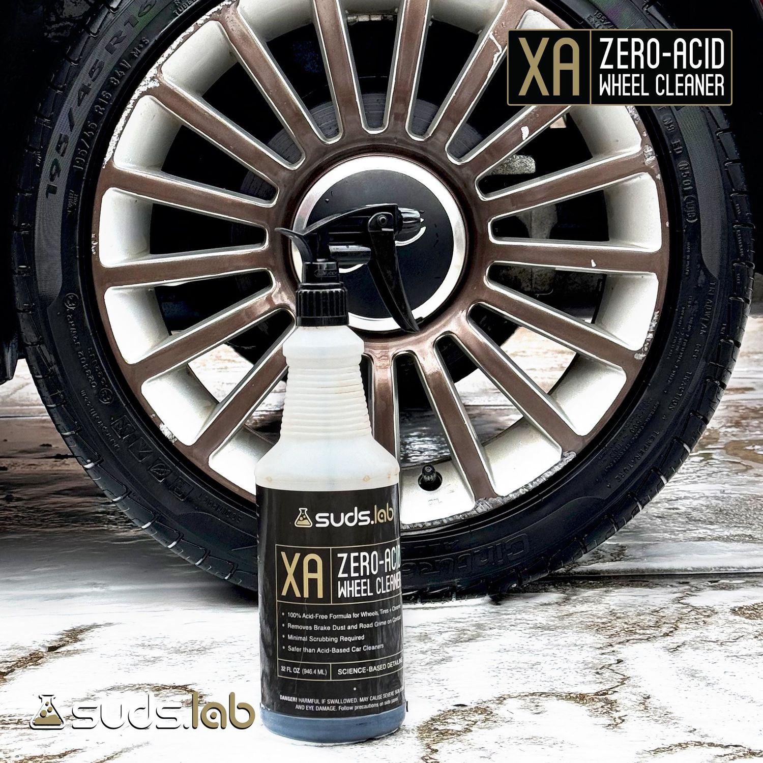 suds.lab XA Zero-Acid Wheel Cleaner 32 oz SL-WC001-200 | AutoZone
