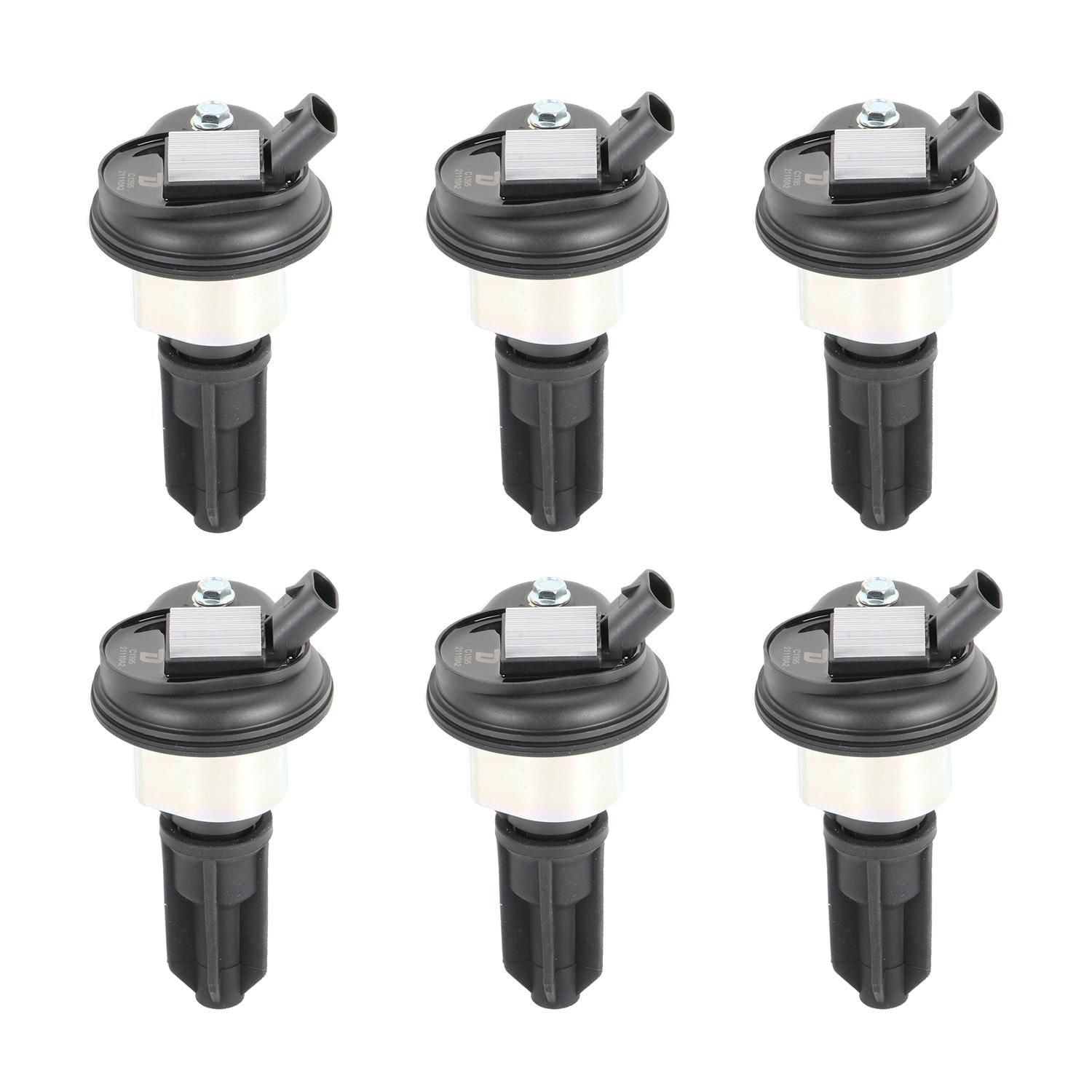 thumbnail image 2 of Ignition Coil & Spark Plug Kit For 2002-2008 Trailblazer / Envoy 4.2L – 6 Coils + 6 Plugs – 10-Year Warranty 2 of 3