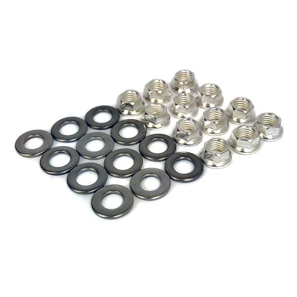 Baer Brake Systems NAS Locking Rotor Nut and Washer 12 Piece | AutoZone