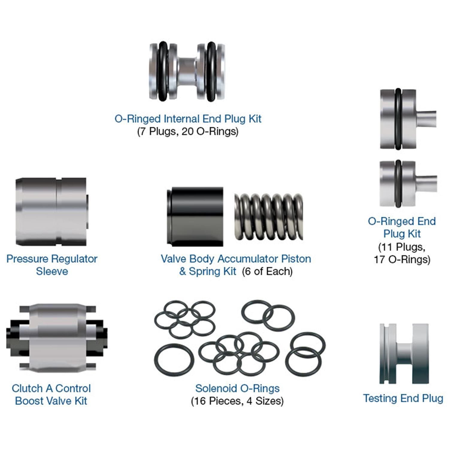 Rostra Valve Body Overhaul Kits 55-9020 for Buick Verano