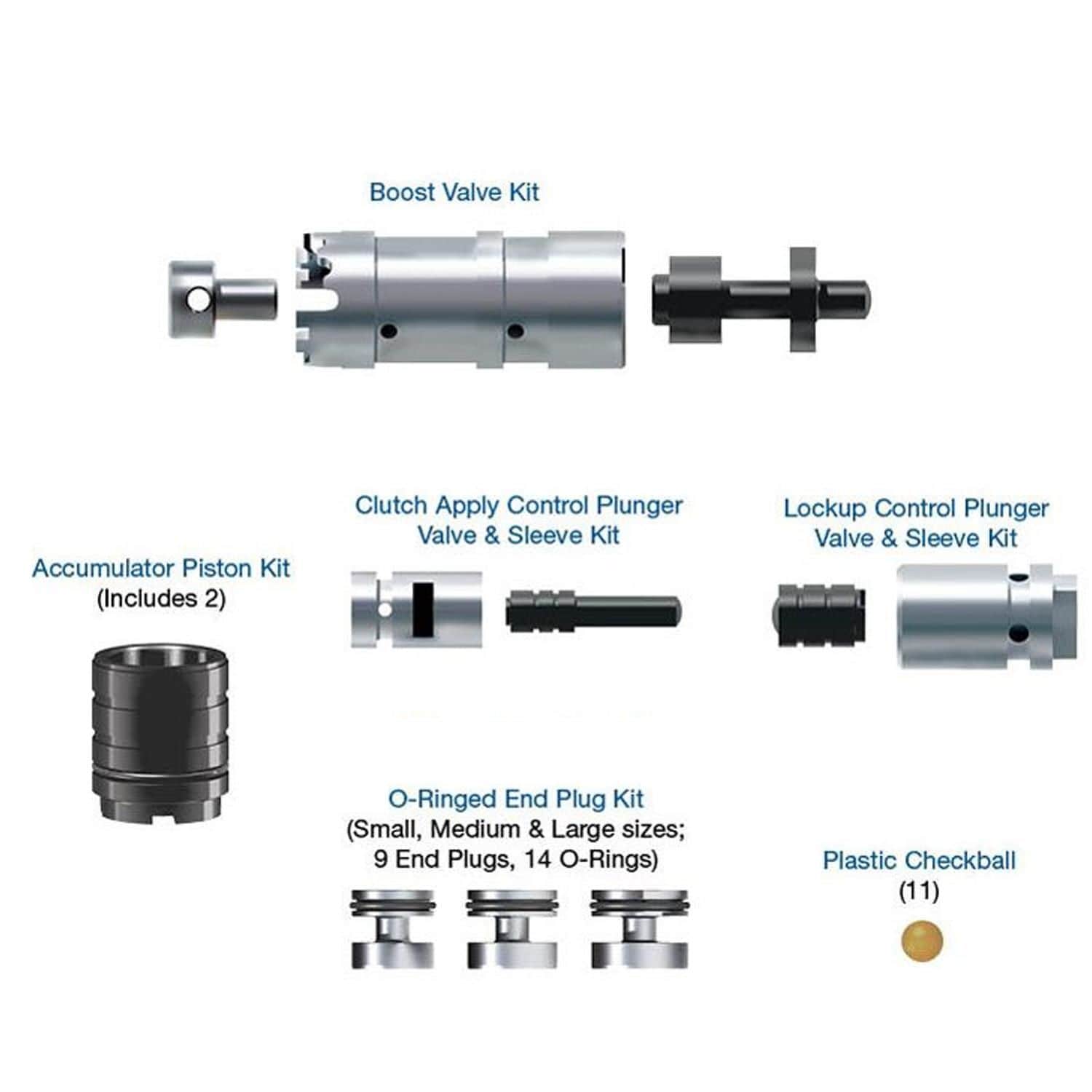 Gate Rostra Rostra Valve Body Overhaul Kits 55-9016 | AutoZone