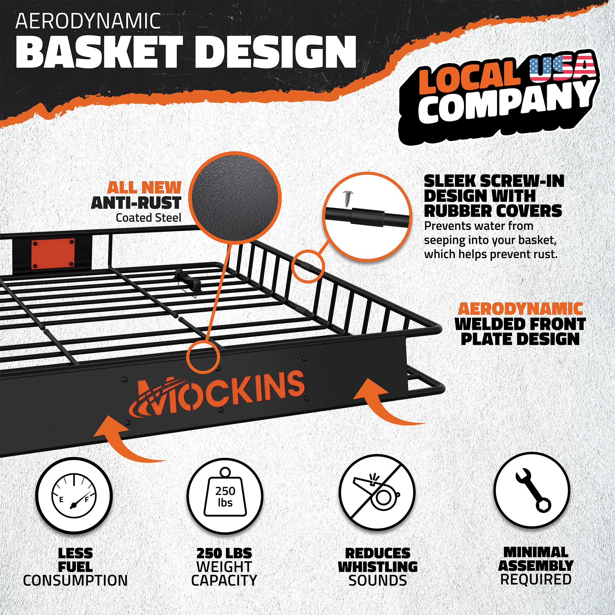 Mockins Roof Luggage Carrier MA-21 | AutoZone
