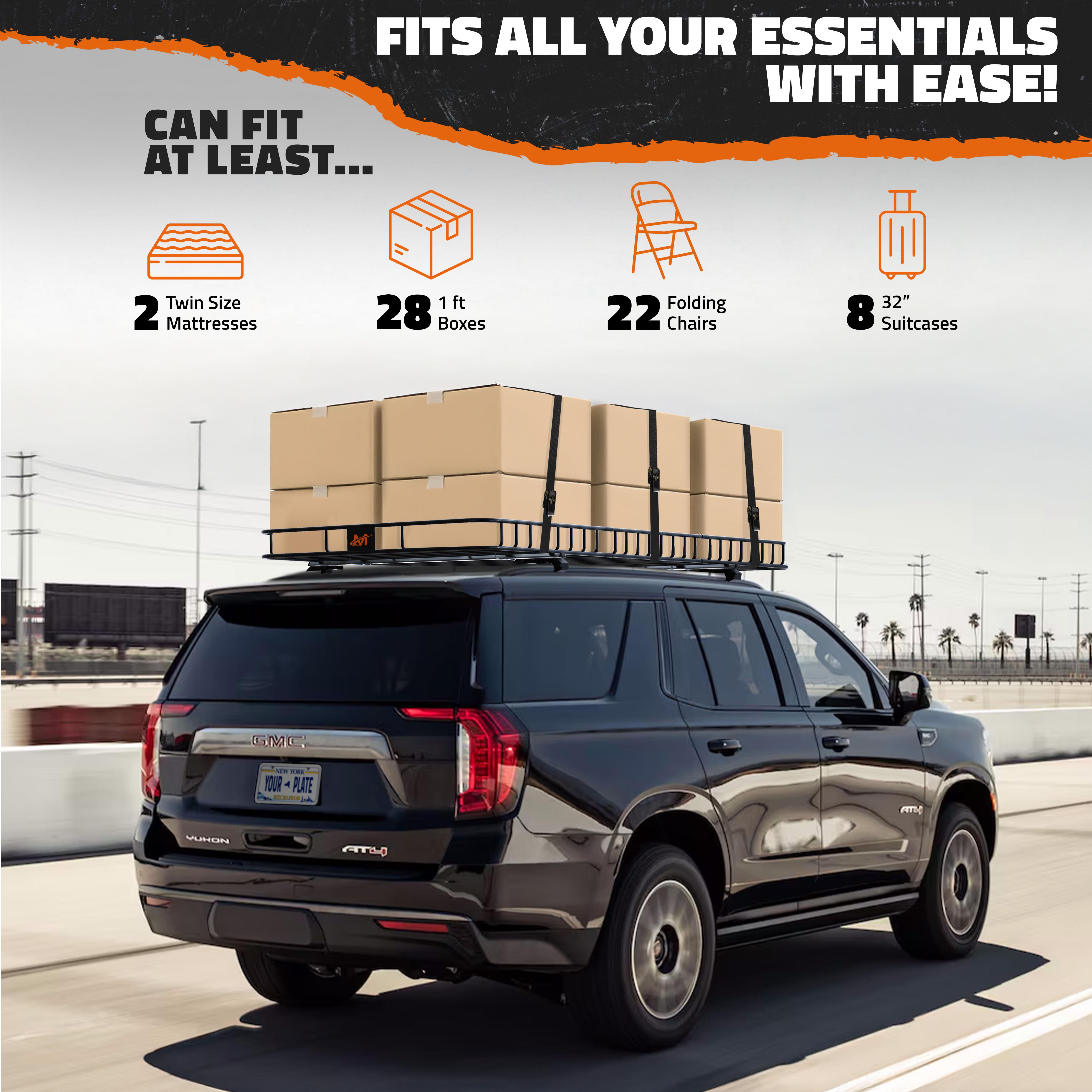 Mockins Roof Luggage Carrier MA-21 | AutoZone