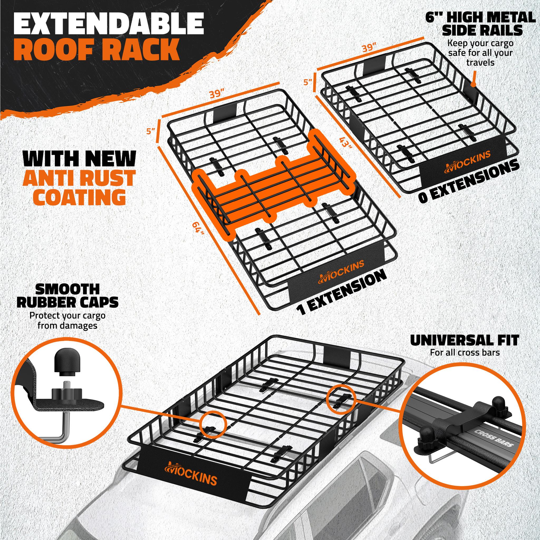 Mockins Roof Luggage Carrier MA-76 | AutoZone