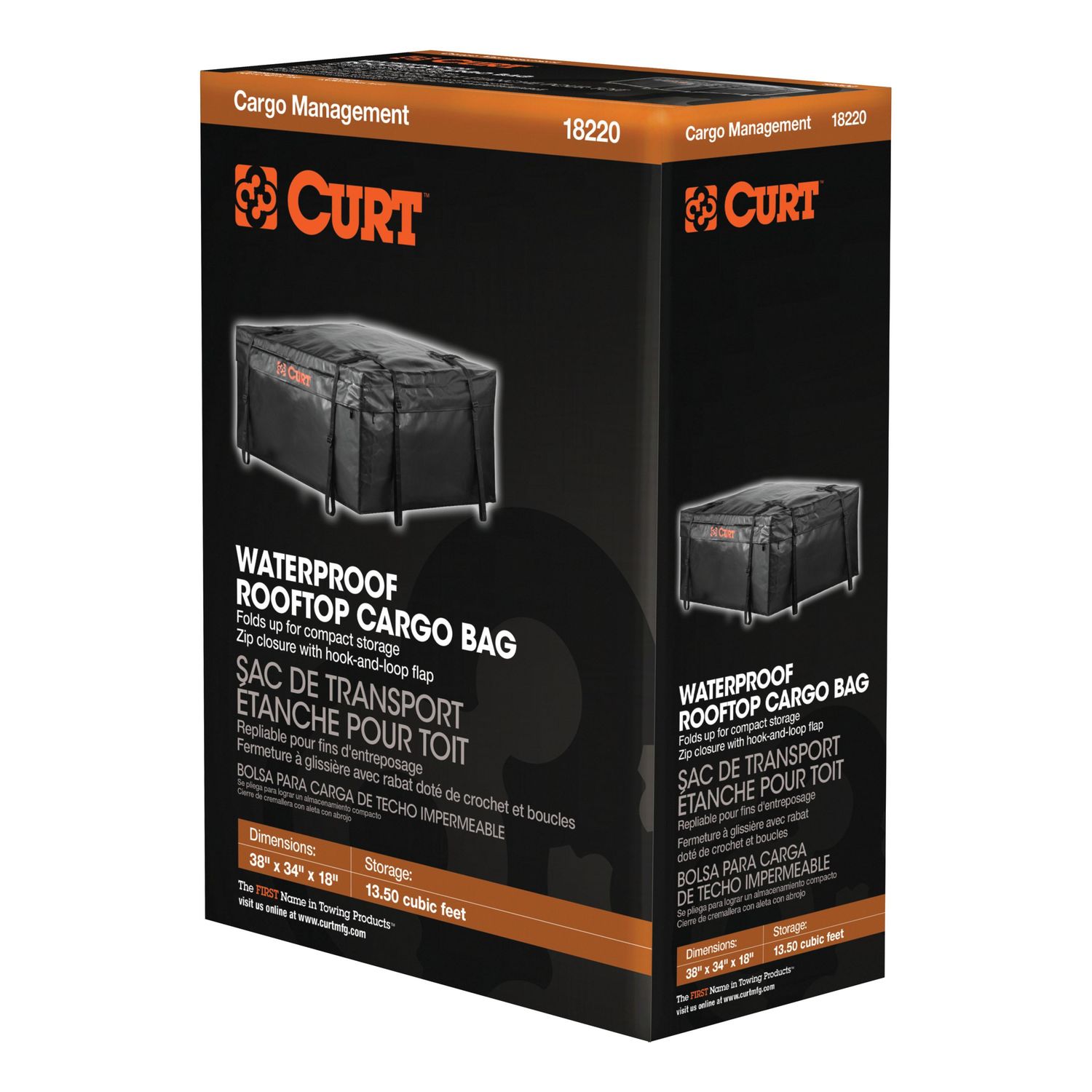 CURT Black Vinyl Cargo Bag-13.4 Cu Ft | AutoZone
