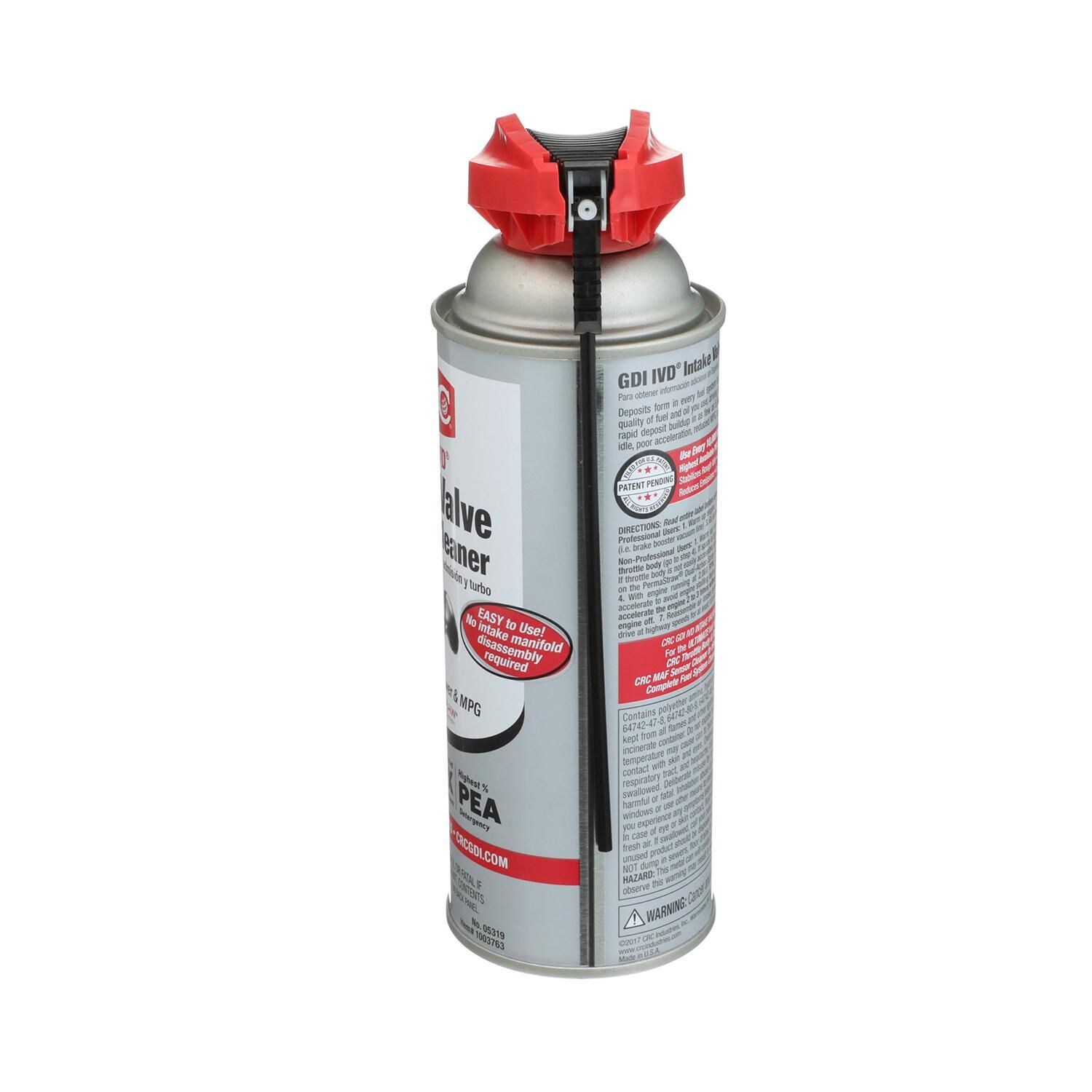 thumbnail image 2 of CRC GDI IVD Intake Valve & Turbo Cleaner Bundle With Mass Air Flow Sensor Cleaner - Engine Performance Restoration 2 of 3
