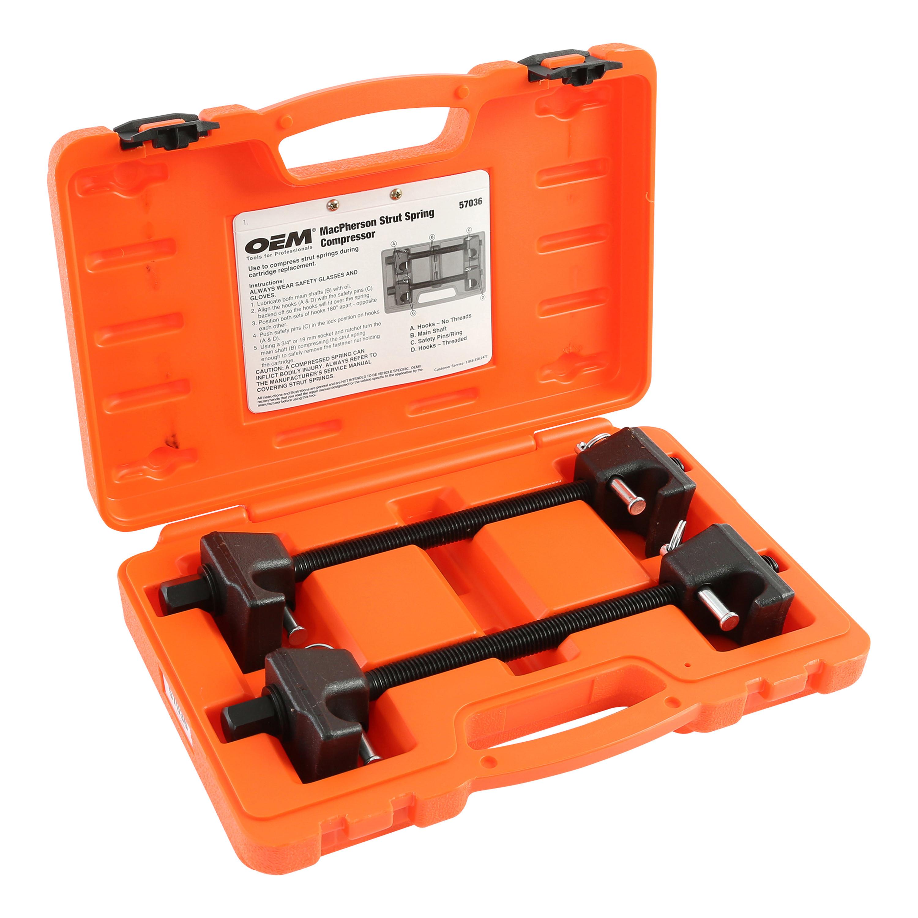 OEMTOOLS 27036 MacPherson Strut Spring Compressor | AutoZone