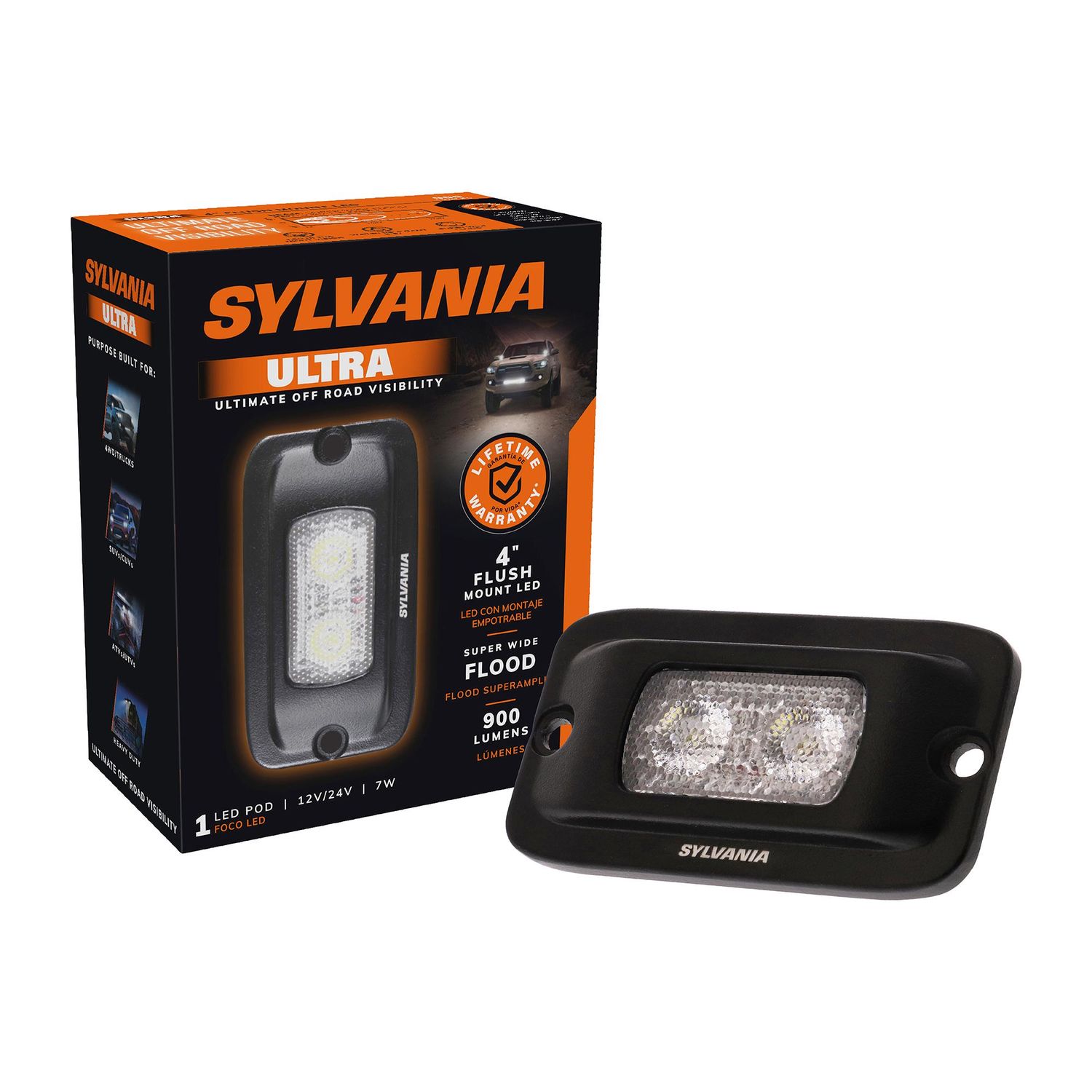 Sylvania 4in Flush Mount LED Light | AutoZone