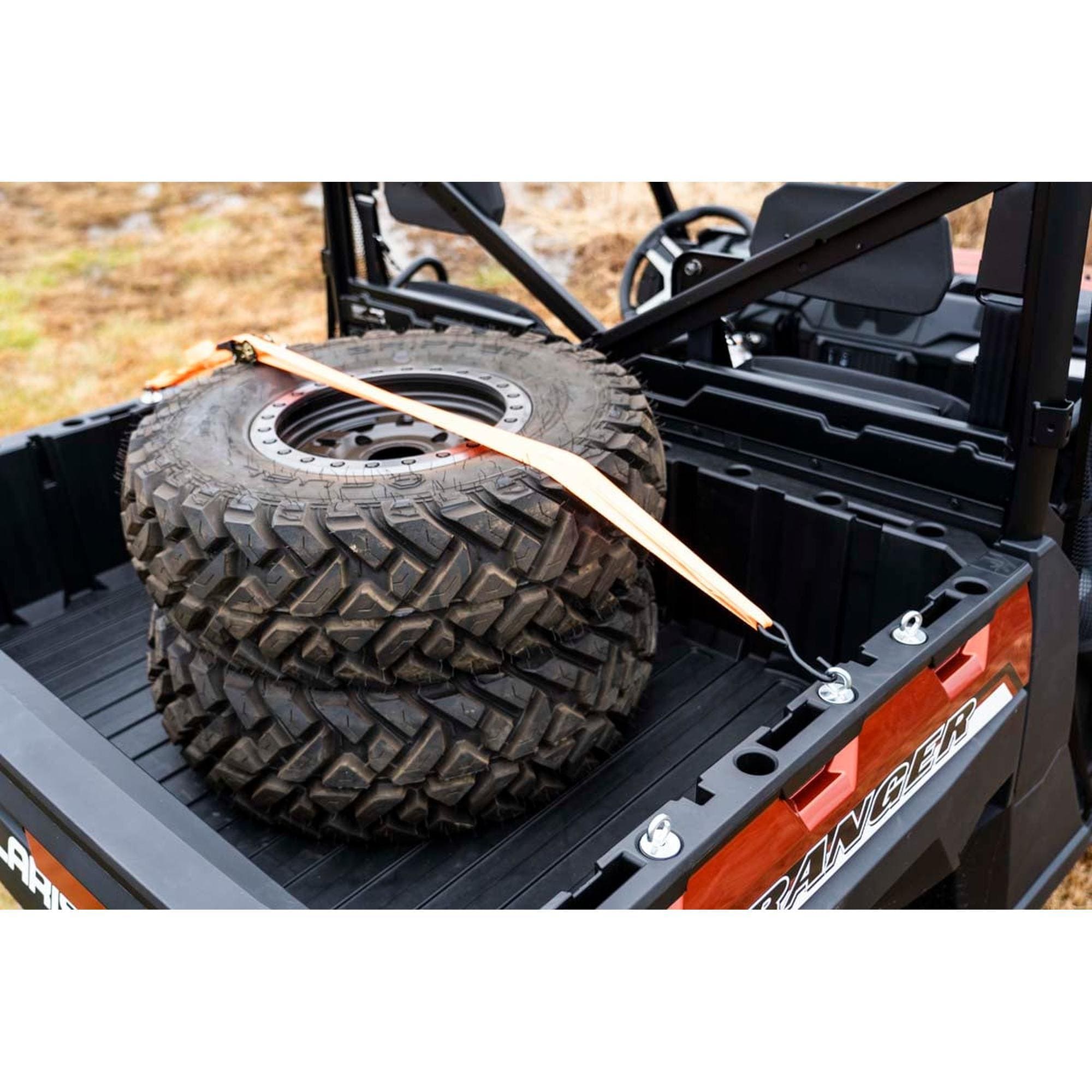 Rough Country 1-7/16in Diameter Bed Tie Down Kit 5 Pieces for Polaris ...