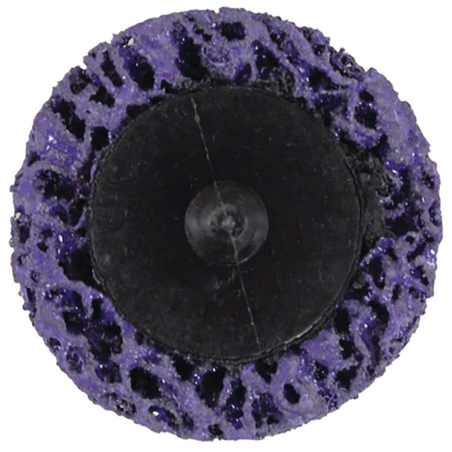 Shark Industries 2in Purple Strip Disc with Twist Lock Backing 5