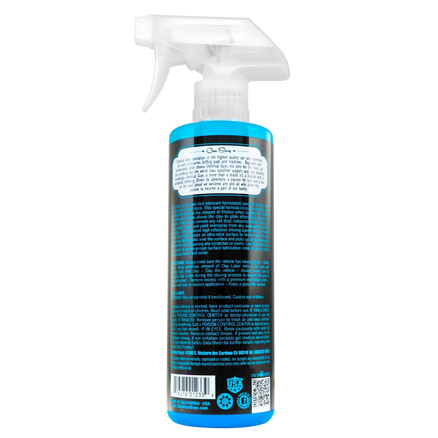 Chemical Guys Clay Luber Synthetic Lubricant 16oz | AutoZone Chemical Guys Clay Luber Synthetic Lubricant 16oz | AutoZone