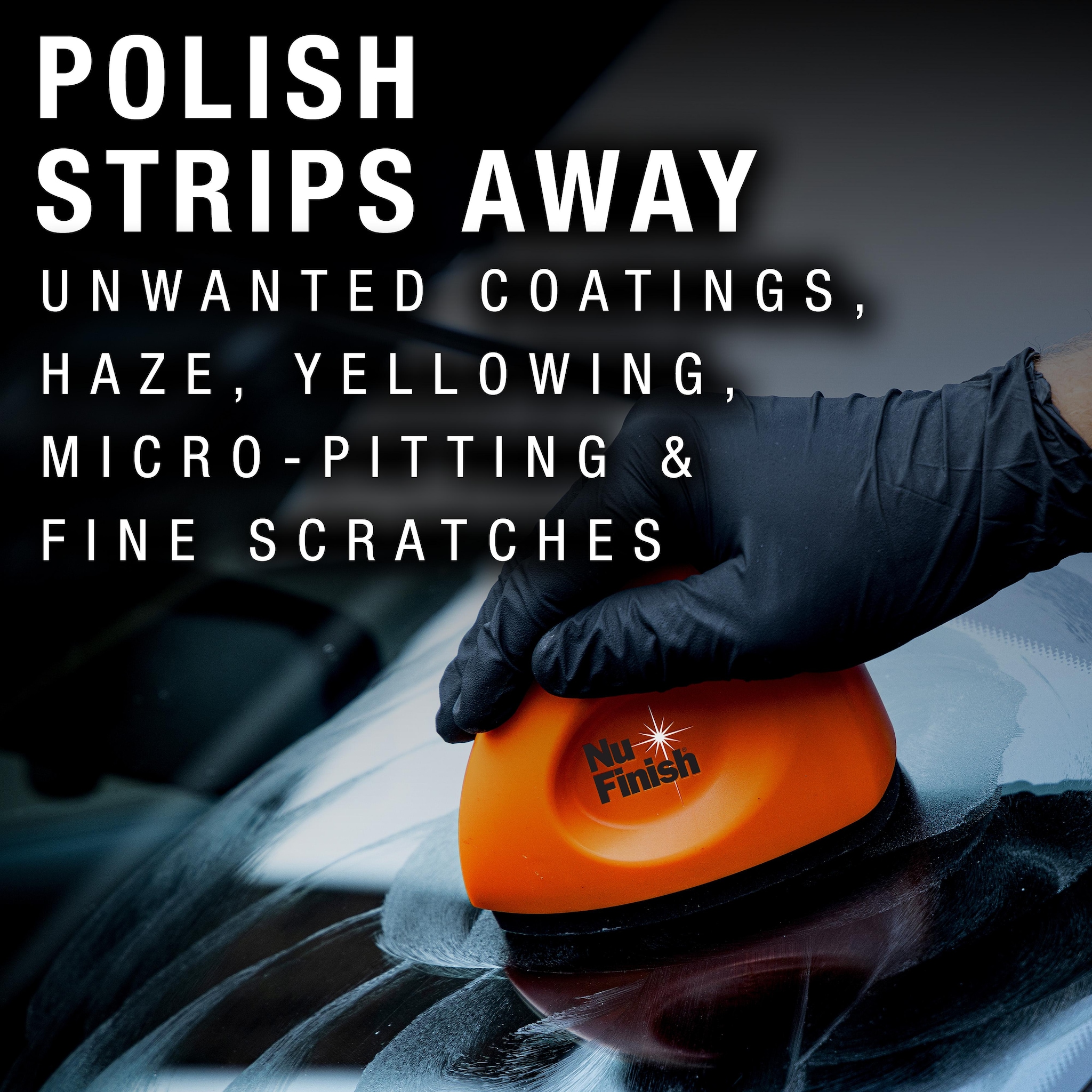 Nu Finish Scratch Doctor Glass Restore and Repel Kit