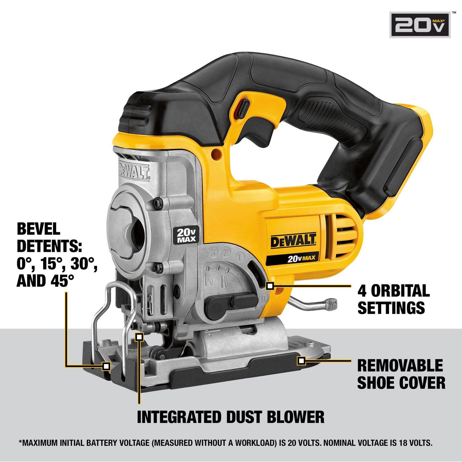 Dewalt Jig Saw DCS331B | AutoZone
