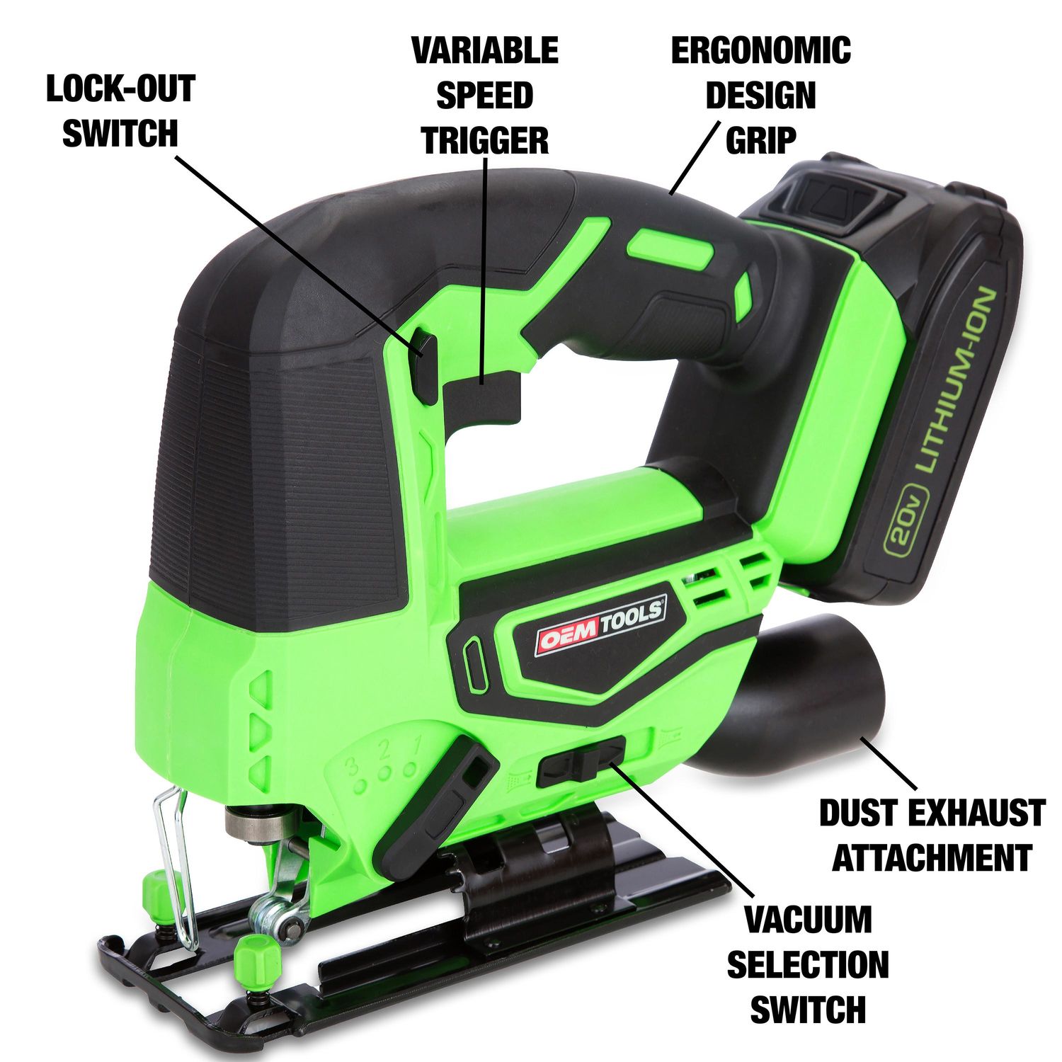 Great Neck 20 Volt MAX Lithium Ion Jig Saw | AutoZone