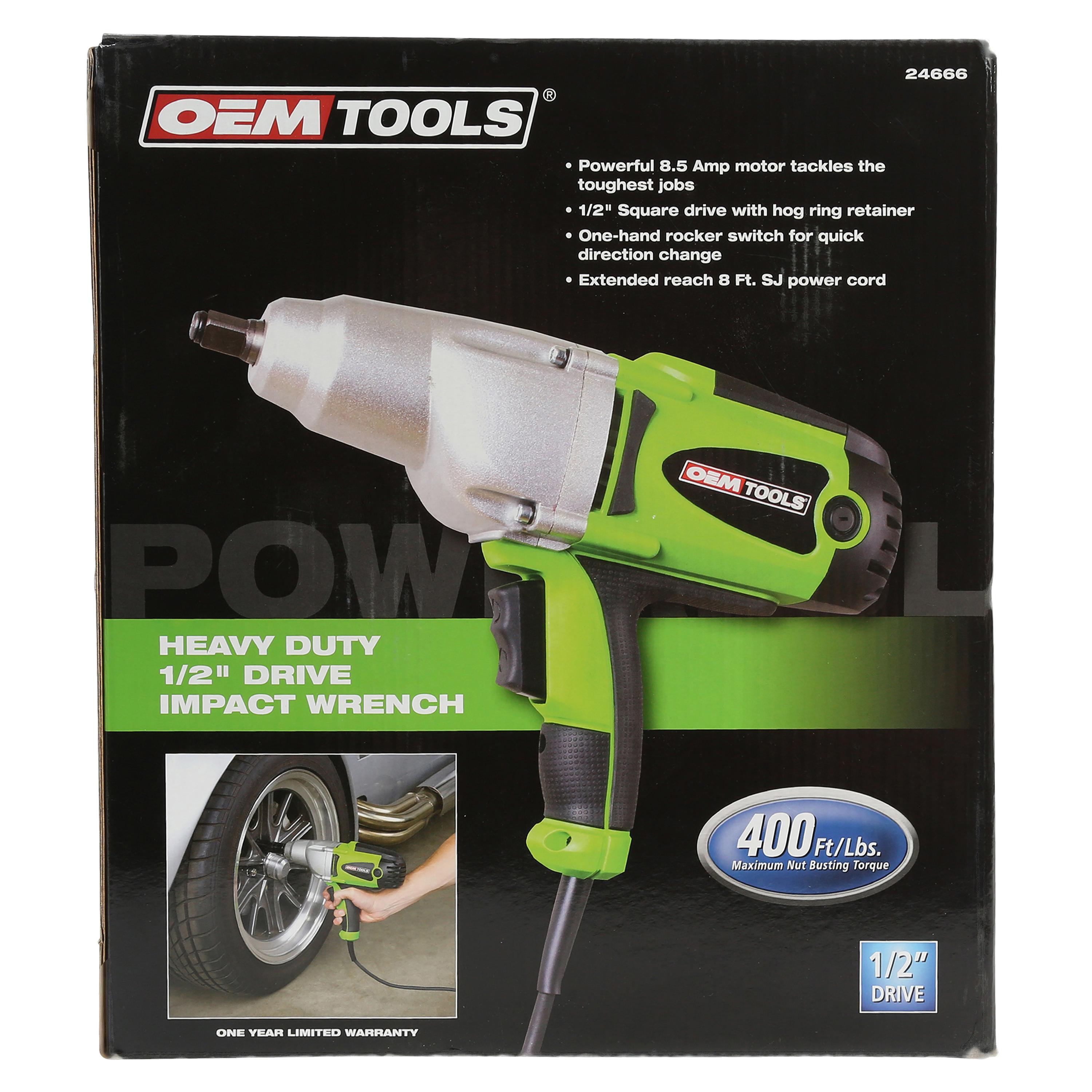 OEMTOOLS 1/2in Corded Impact Wrench | AutoZone